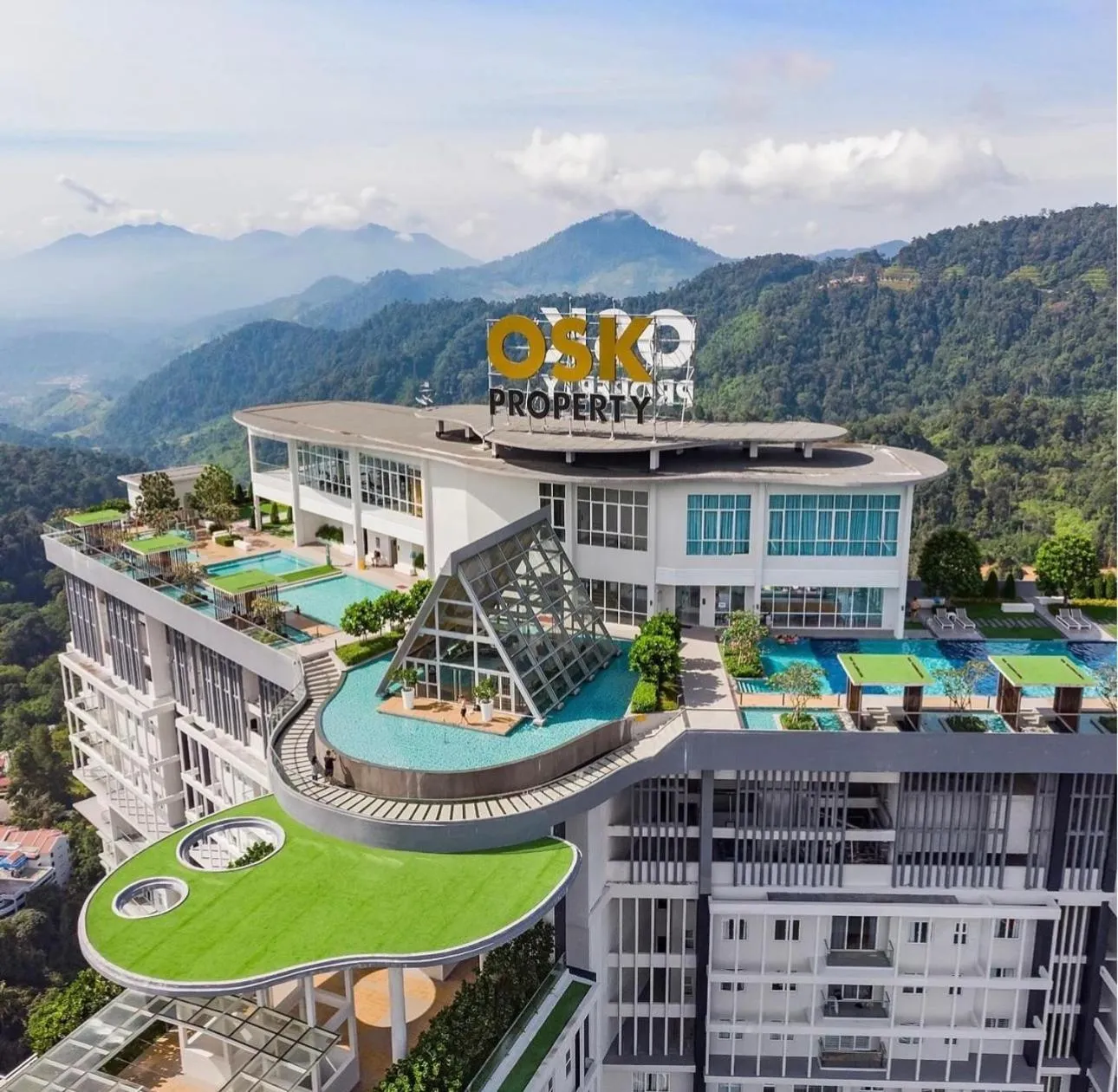 Property building in Genting Windmill Homestay