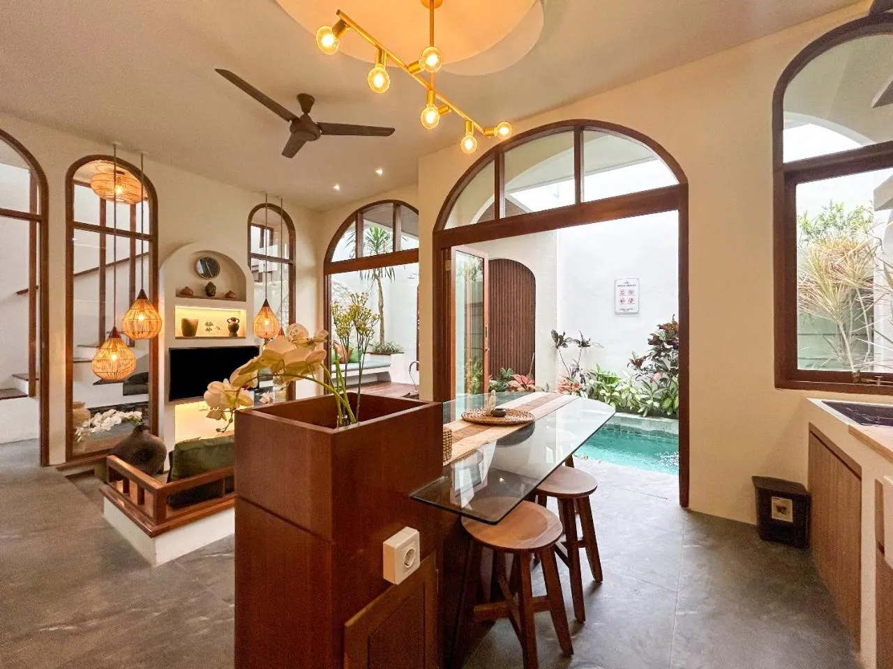 Living room in Landmark Villas