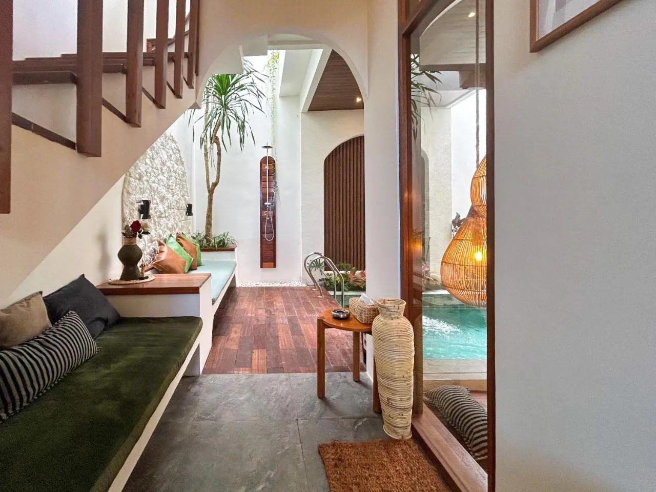 Living room in Landmark Villas