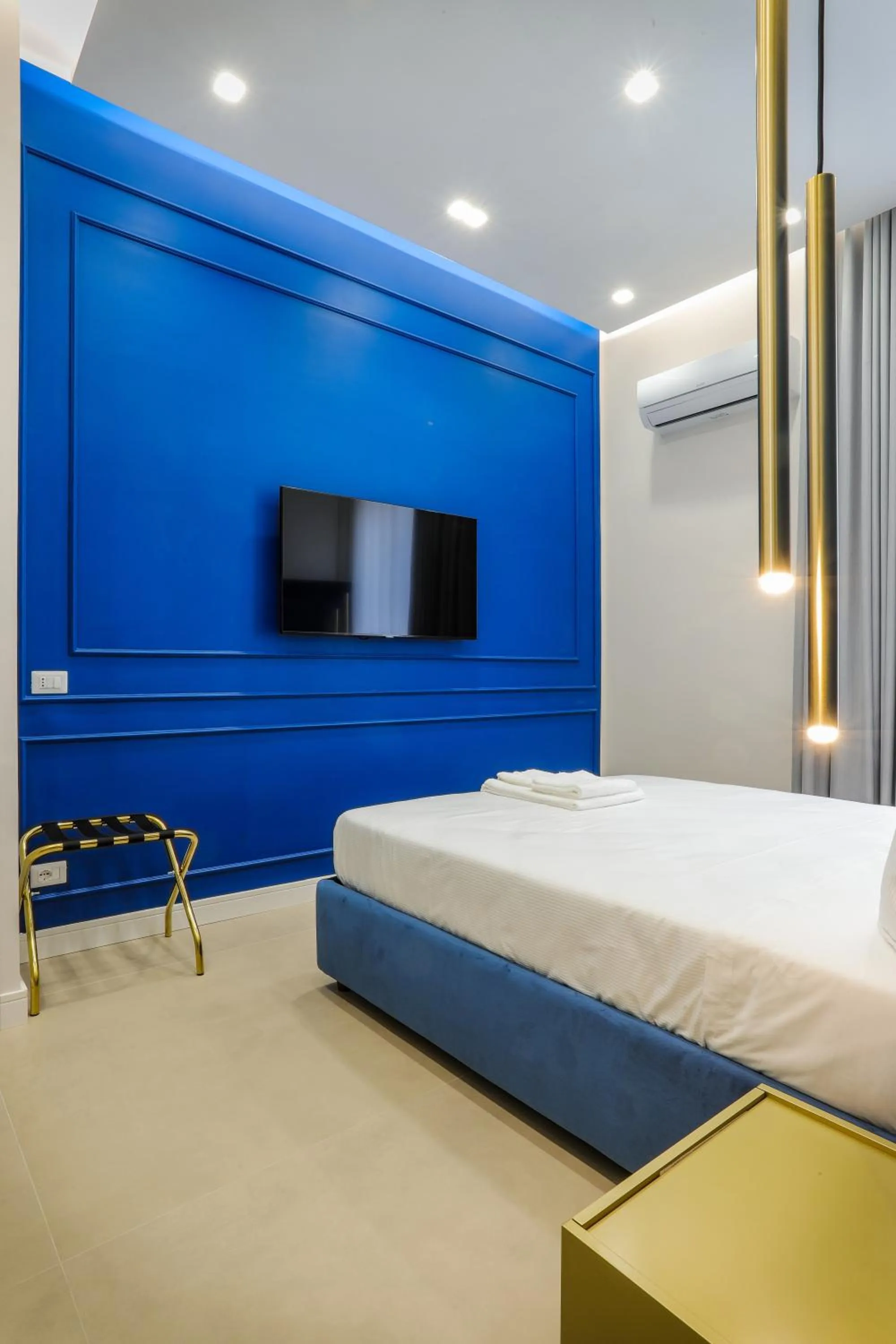 Bed in Conte Relais Suite