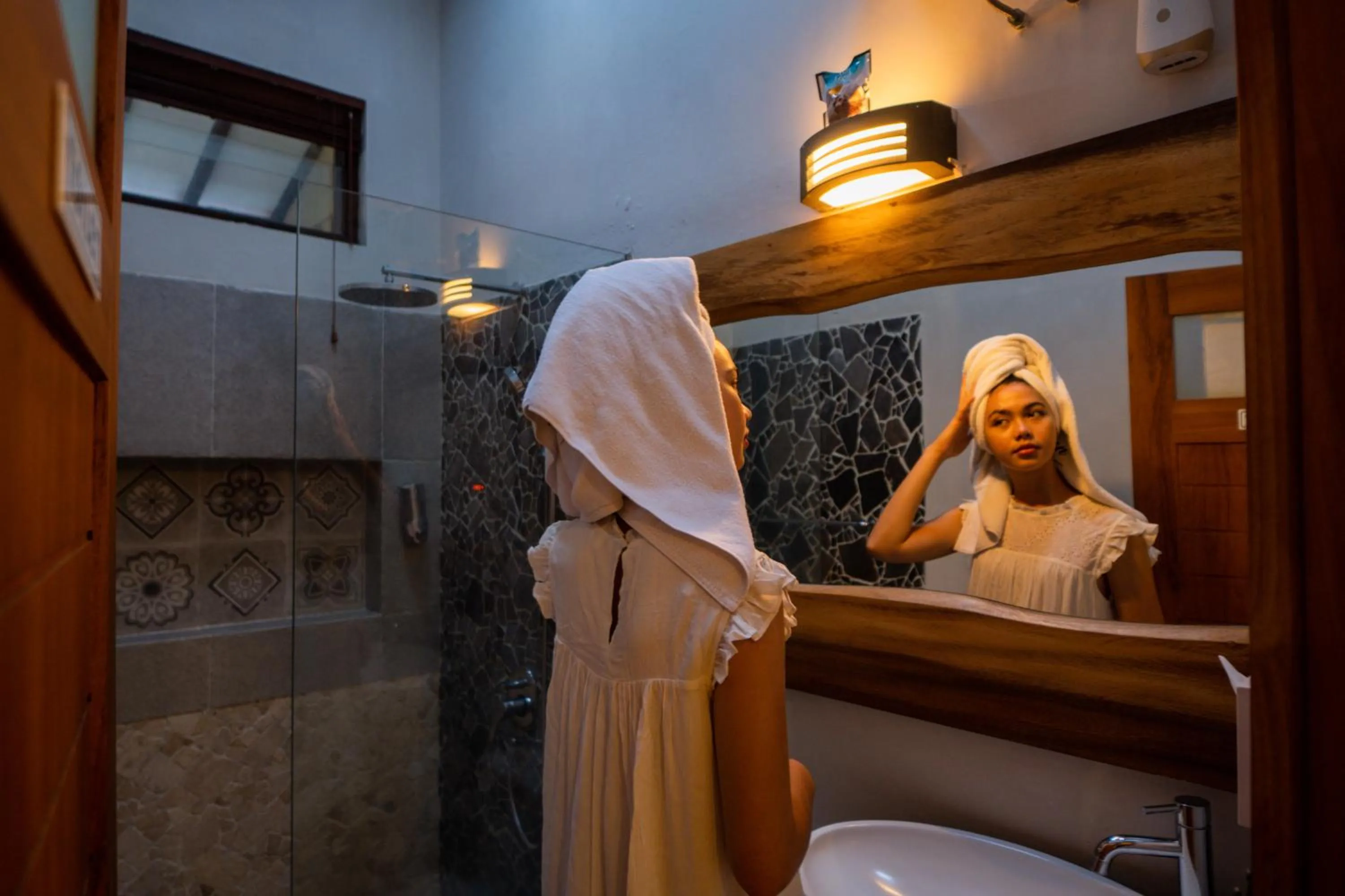 People in De Tropen Jogja Villa