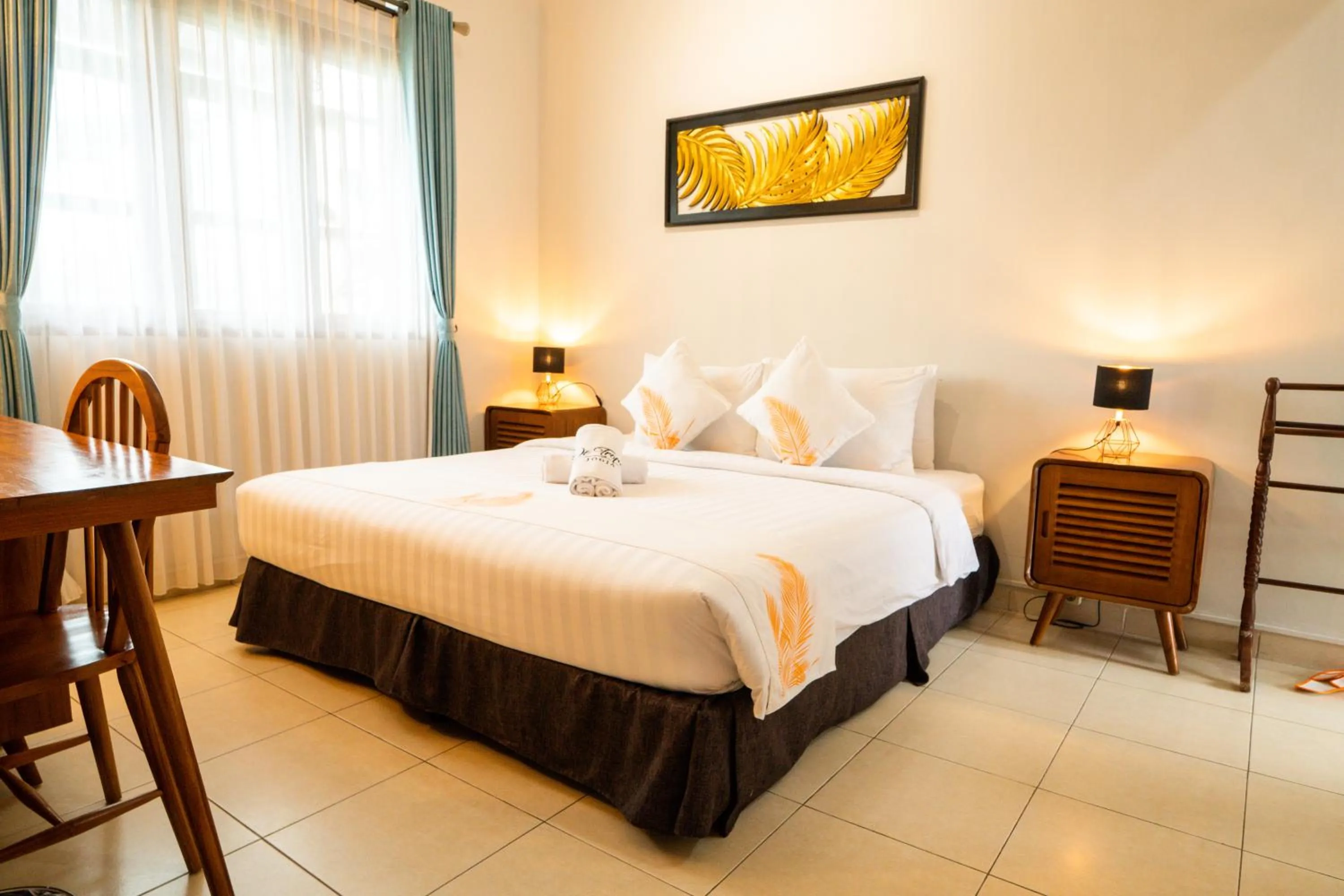 Bedroom in De Tropen Jogja Villa