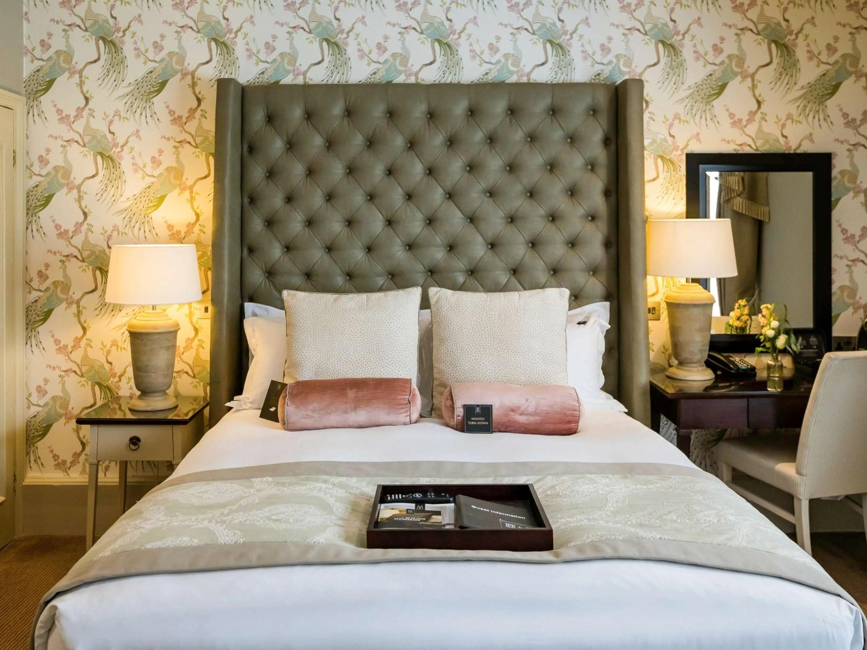 Photo of the whole room, Bed in WorldHotels Distinctive Woughton House Hotel