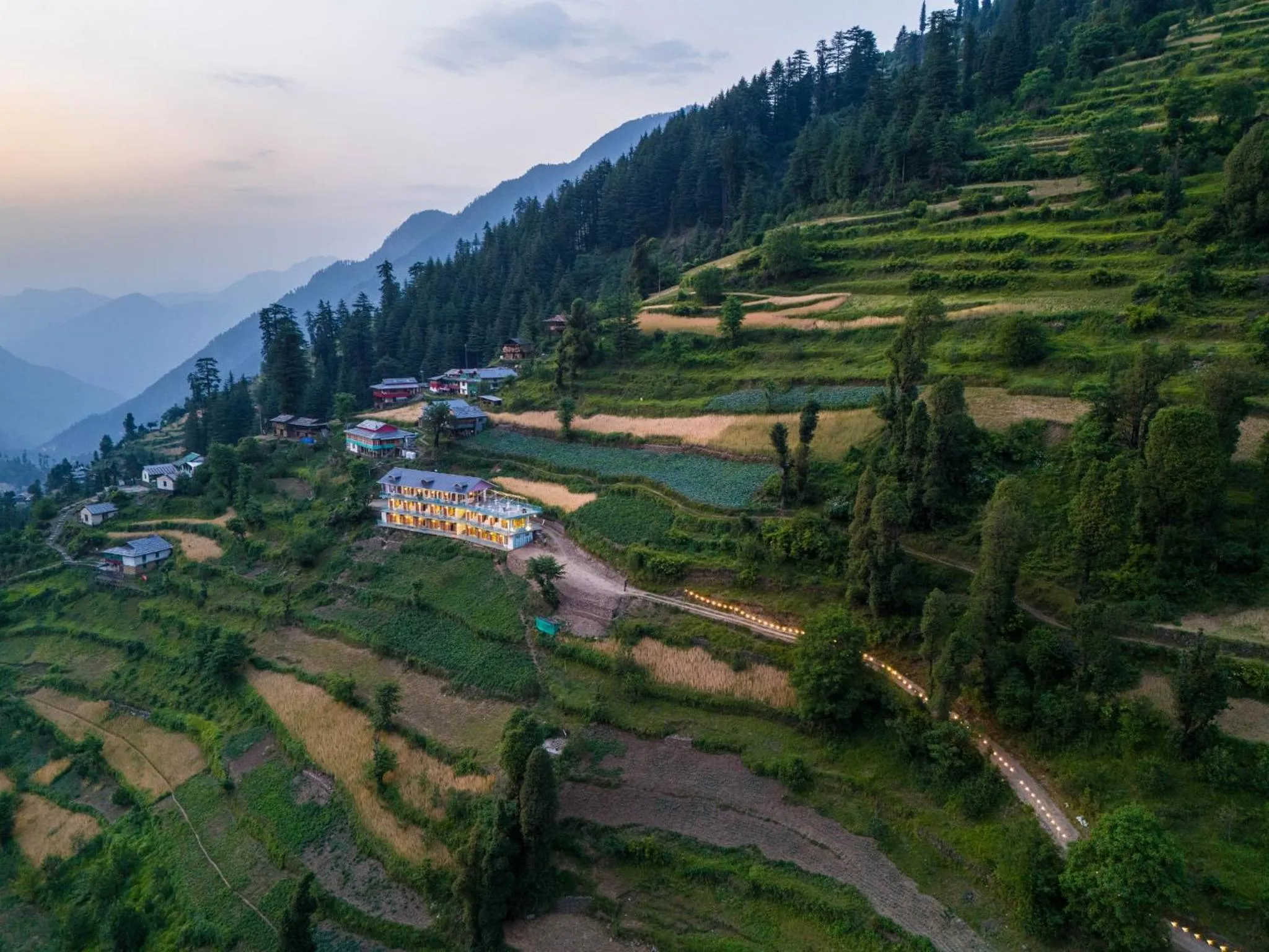 Property building in Moustache Shoja, Jibhi