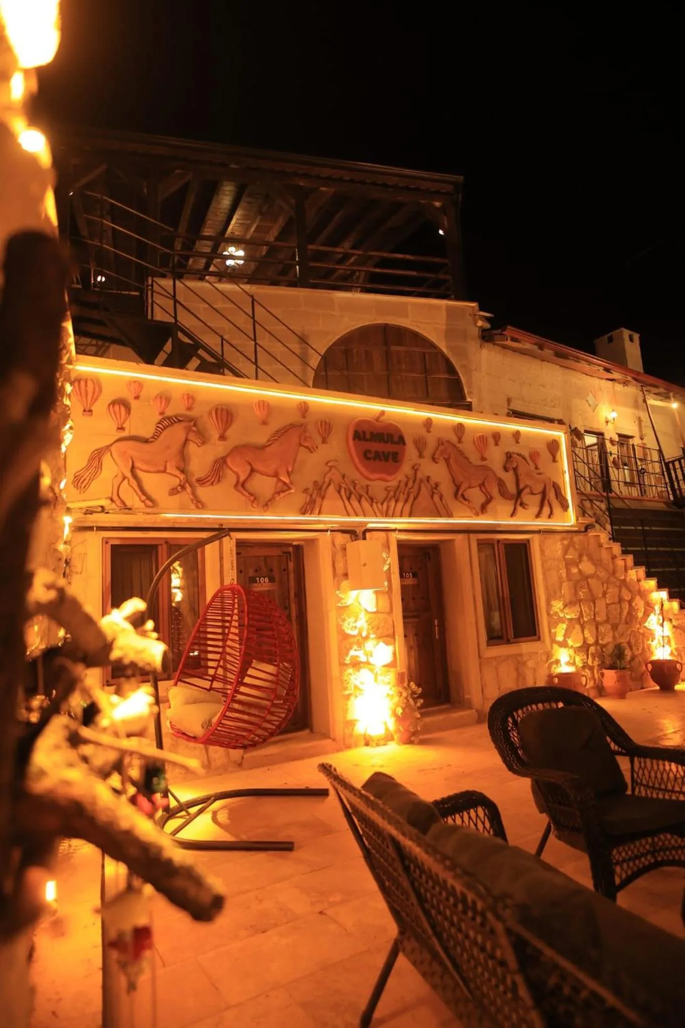 Property building in Almula Cave