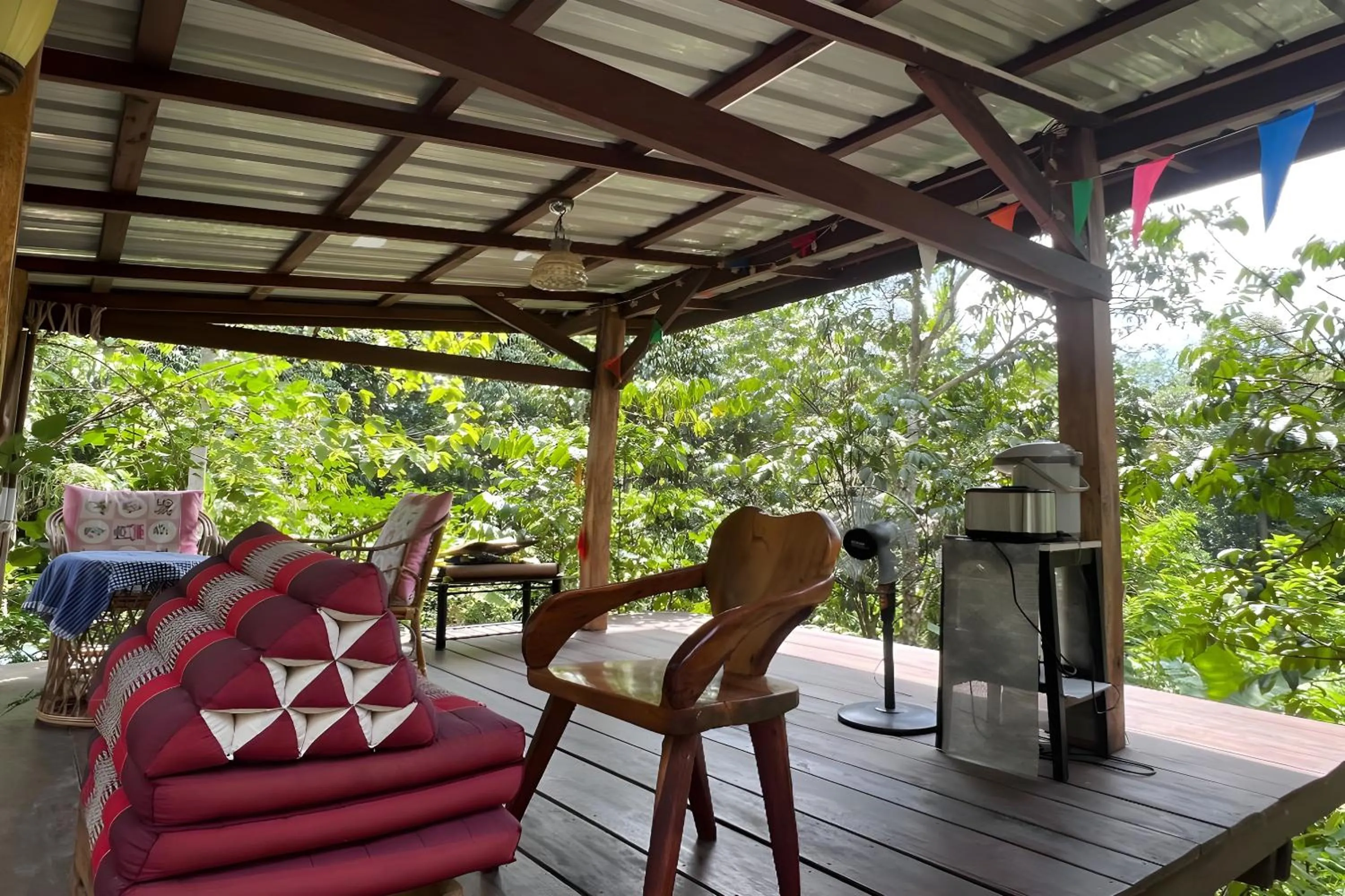 Balcony/Terrace in Rat Min House