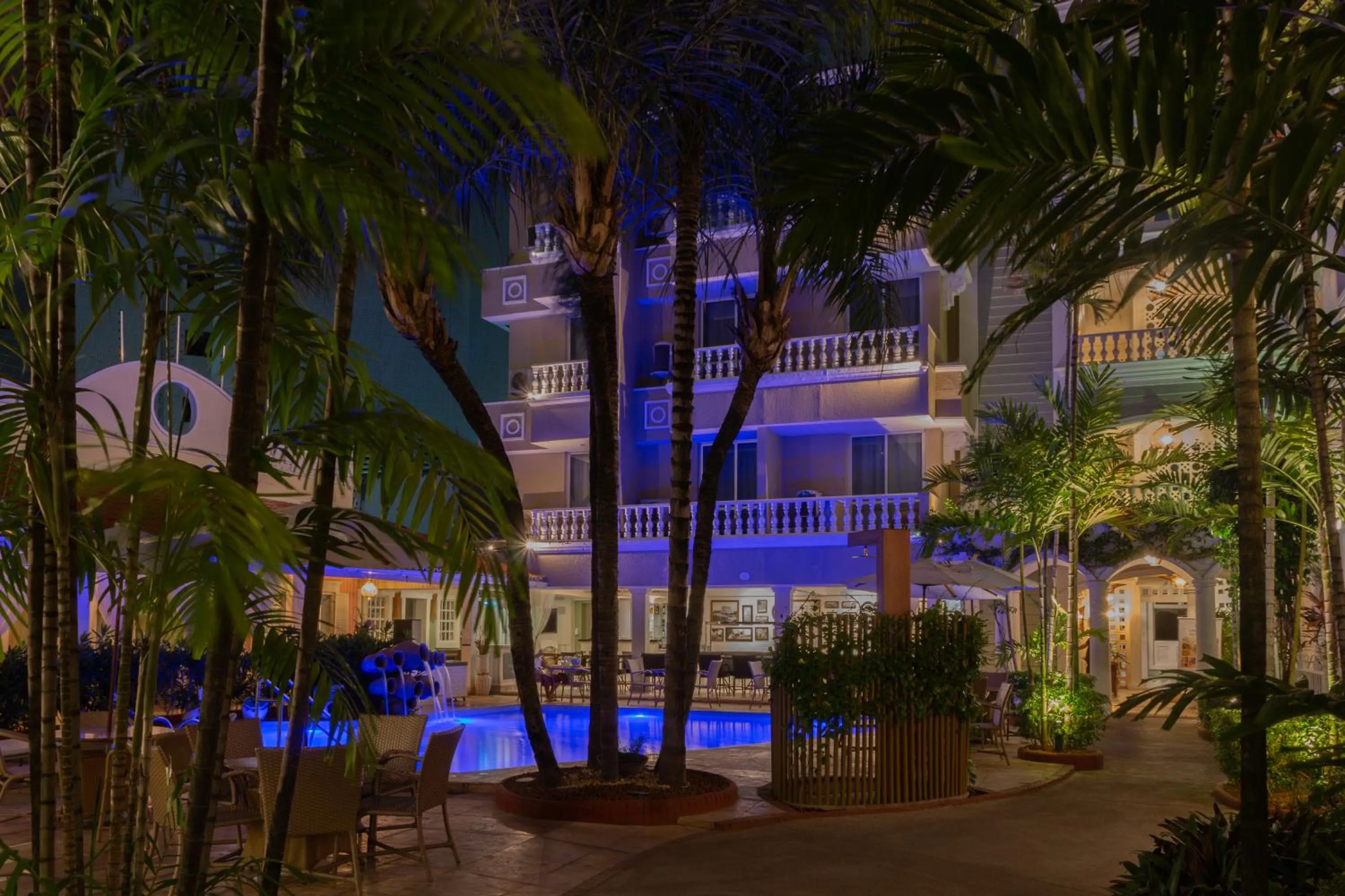 Garden view in Hotel Villa Mayor Charme