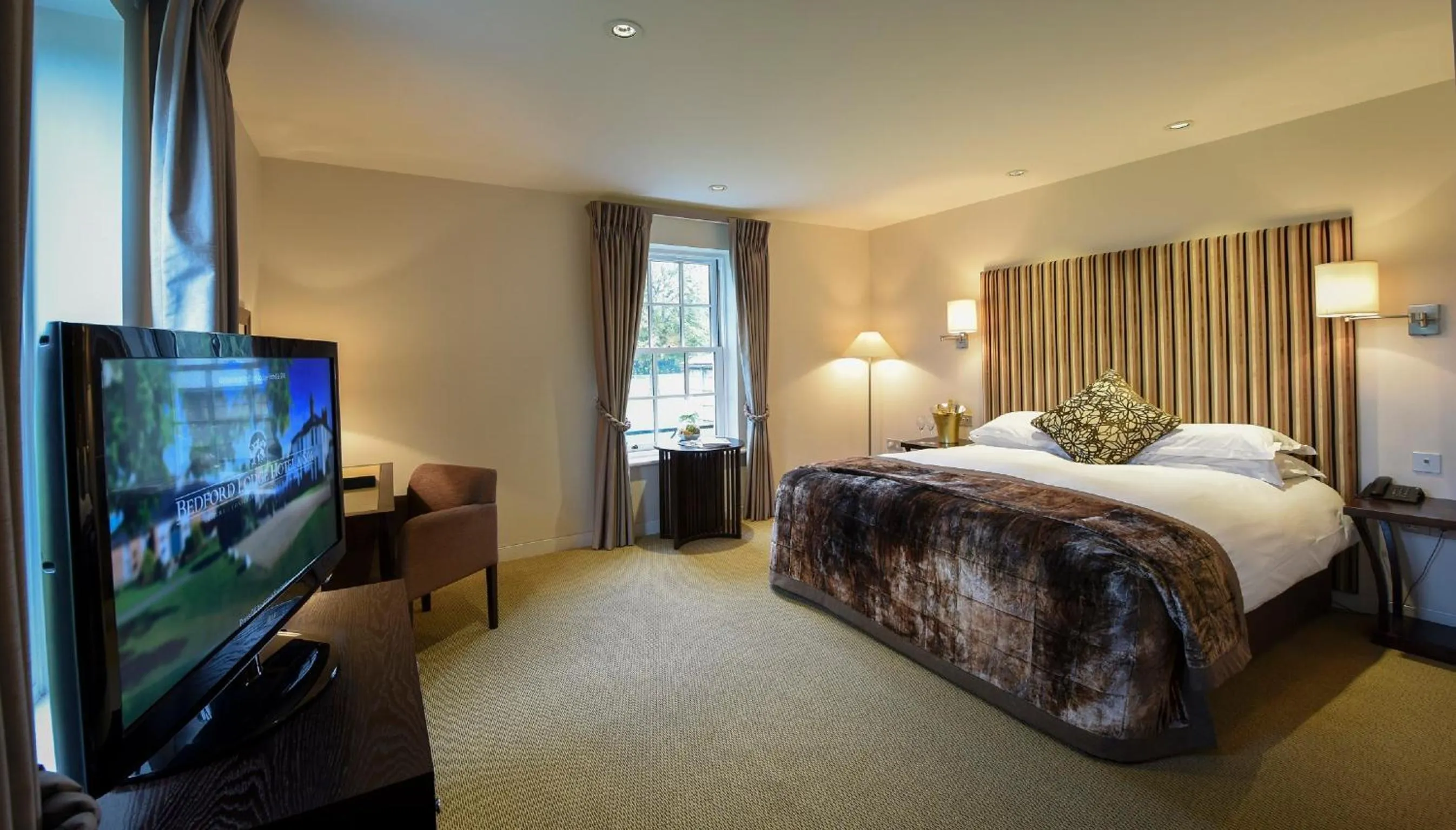 Photo of the whole room, Bed in Bedford Lodge Hotel & Spa