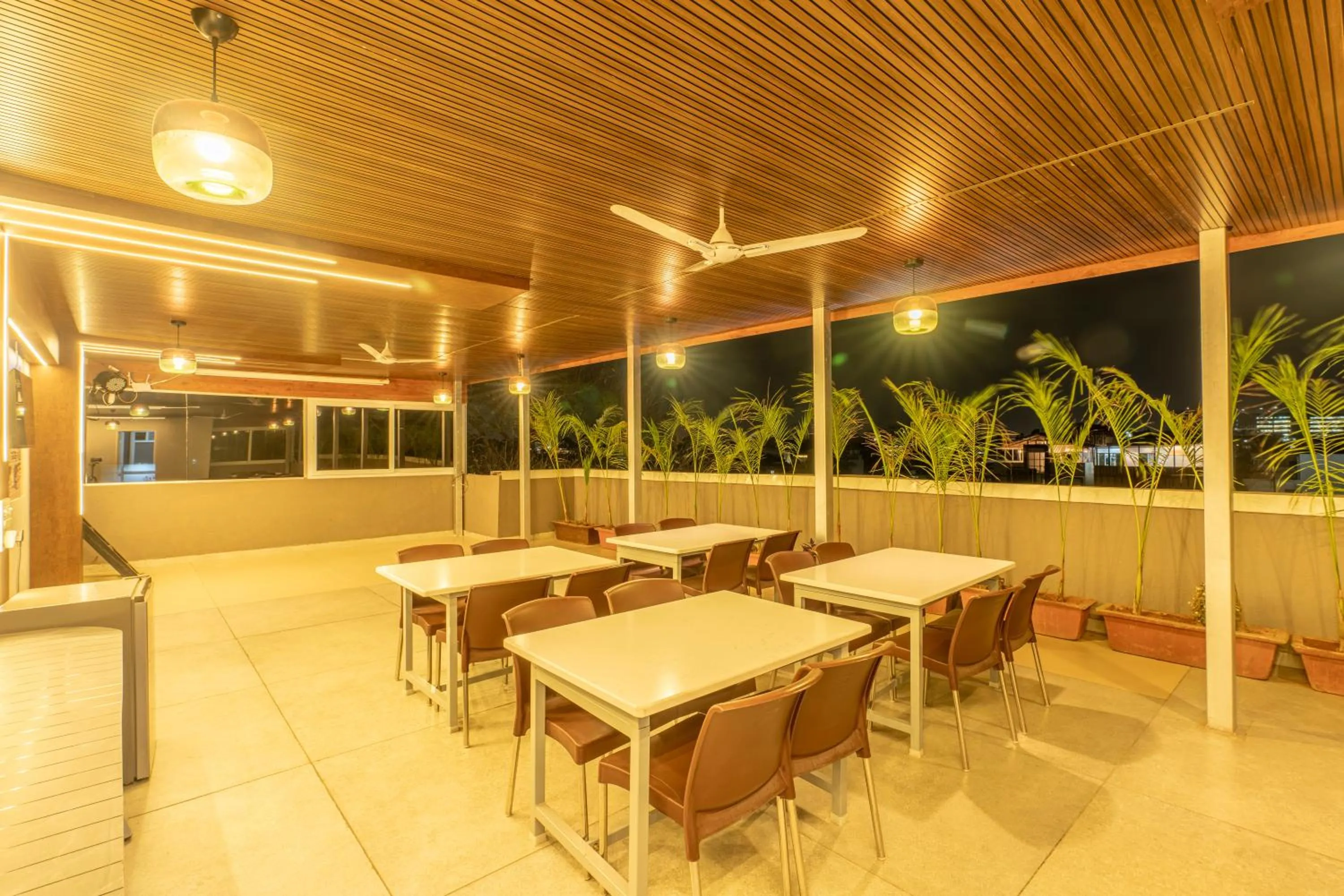 Patio in Seasons Suites Koramangala