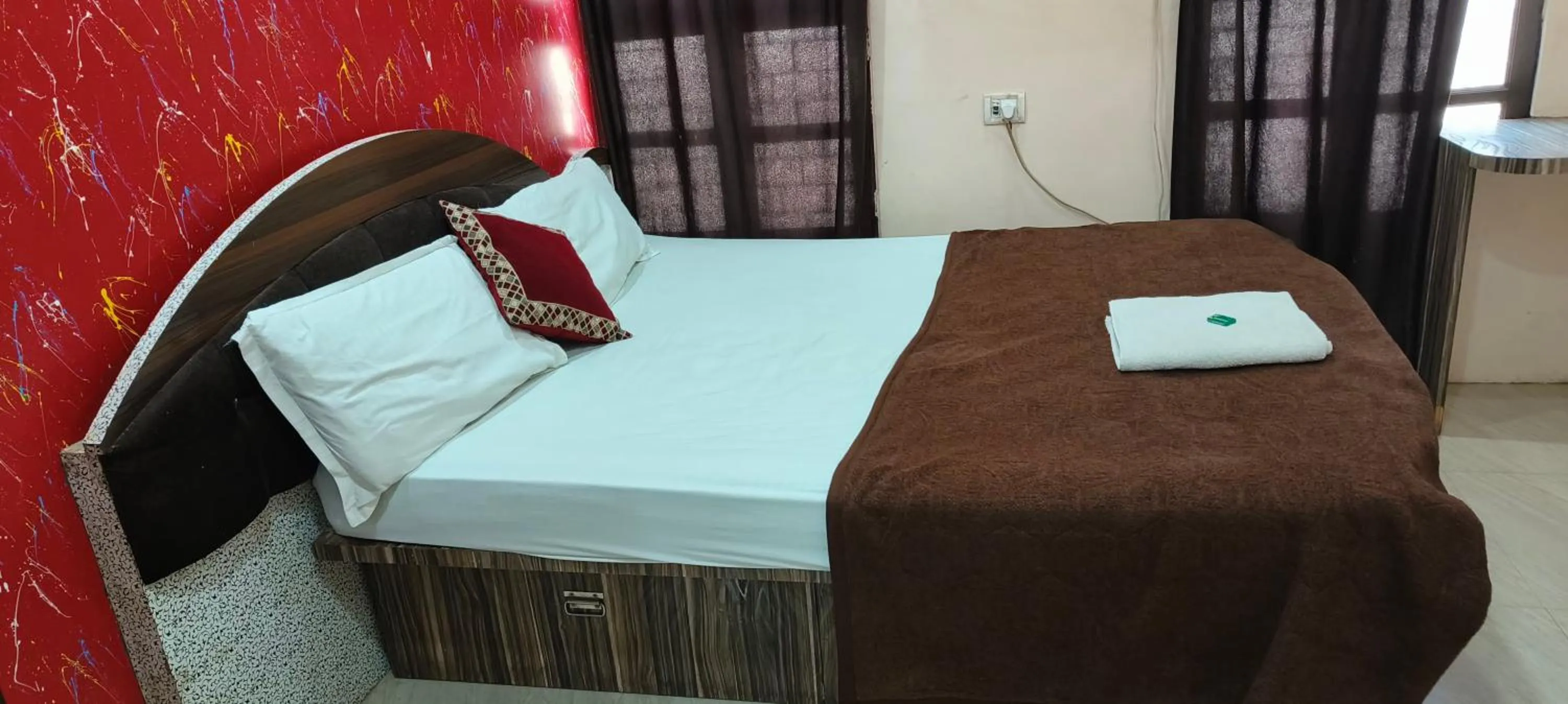 Bed in Hotel HM International