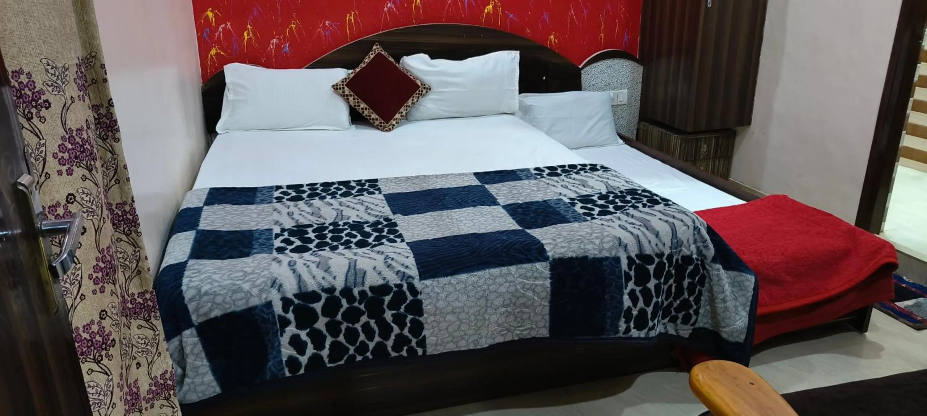 Bed in Hotel HM International