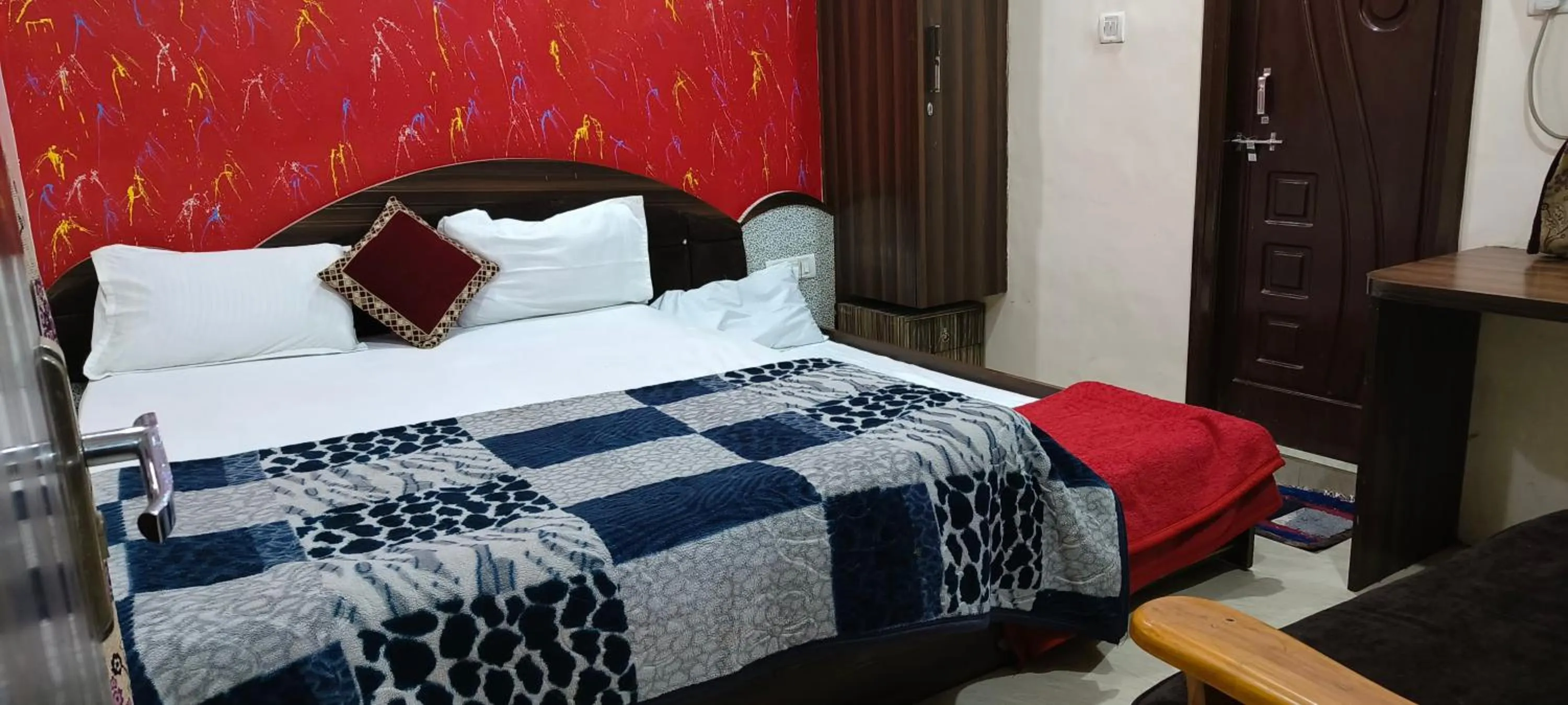 Bed in Hotel HM International