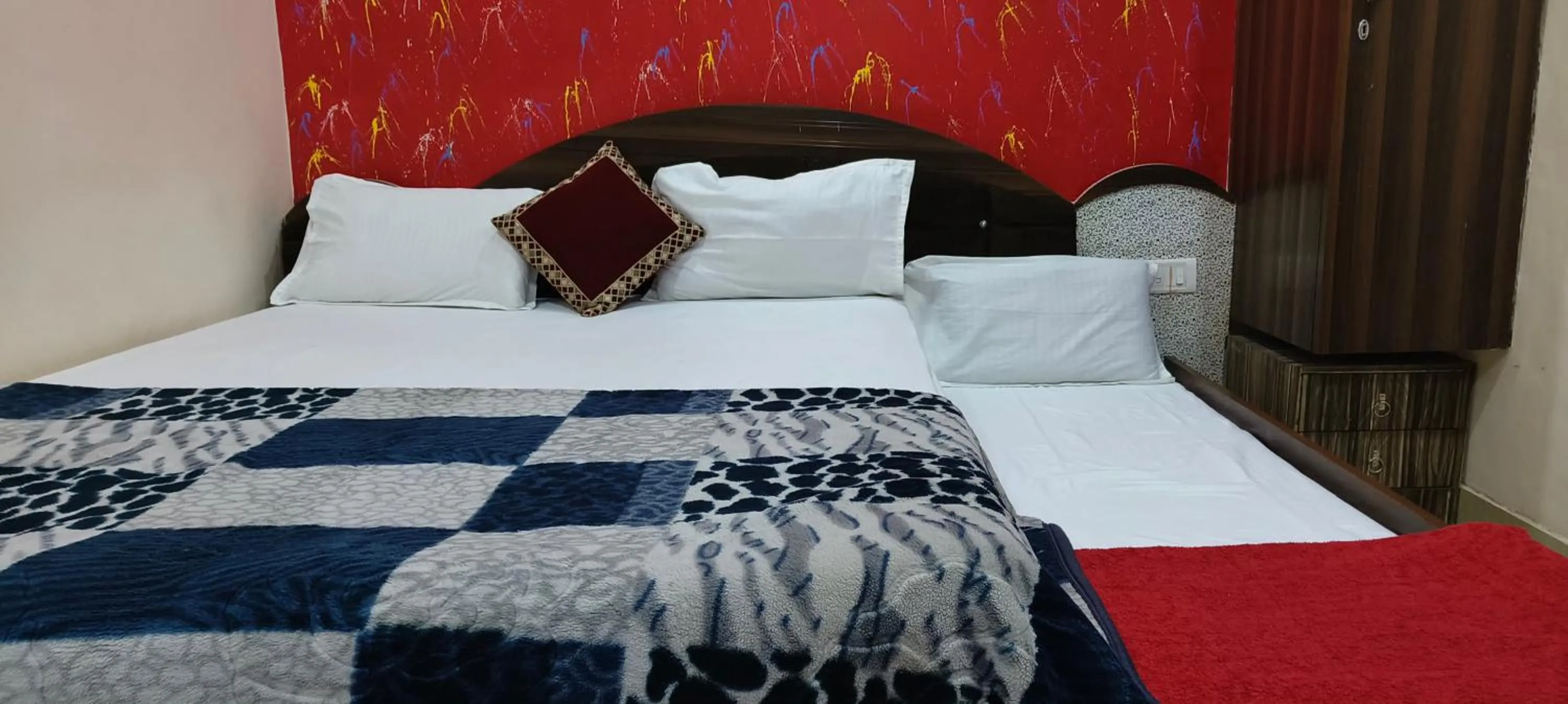 Bed in Hotel HM International