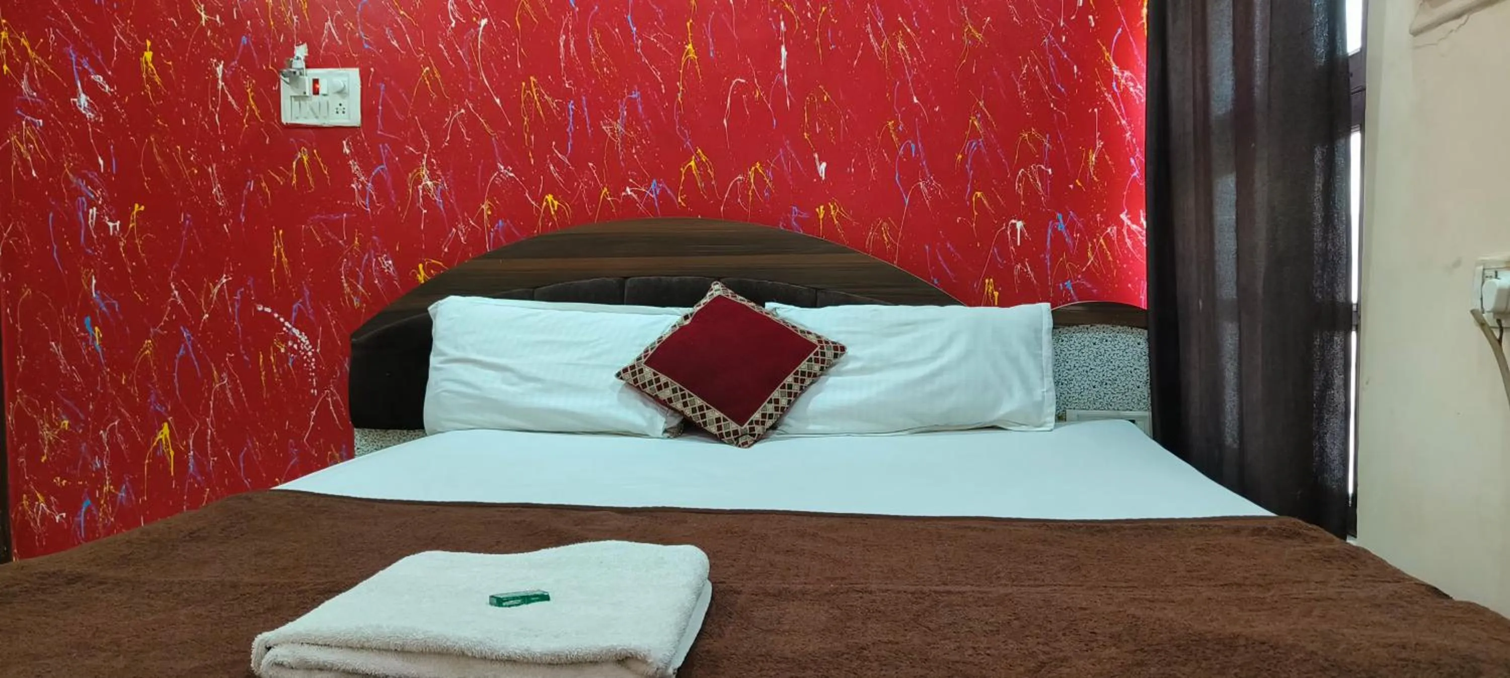 Bed in Hotel HM International