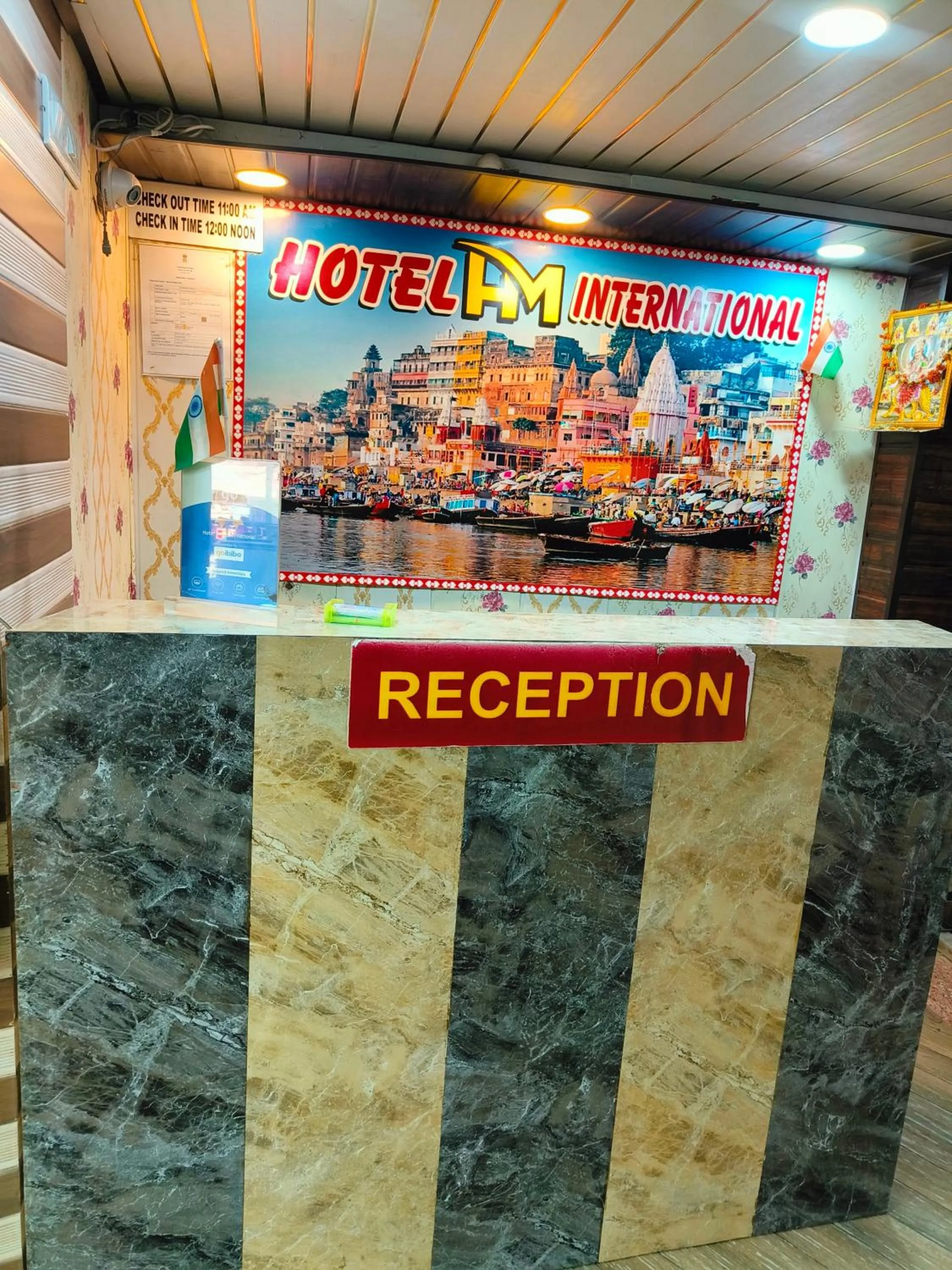 Property logo or sign in Hotel HM International