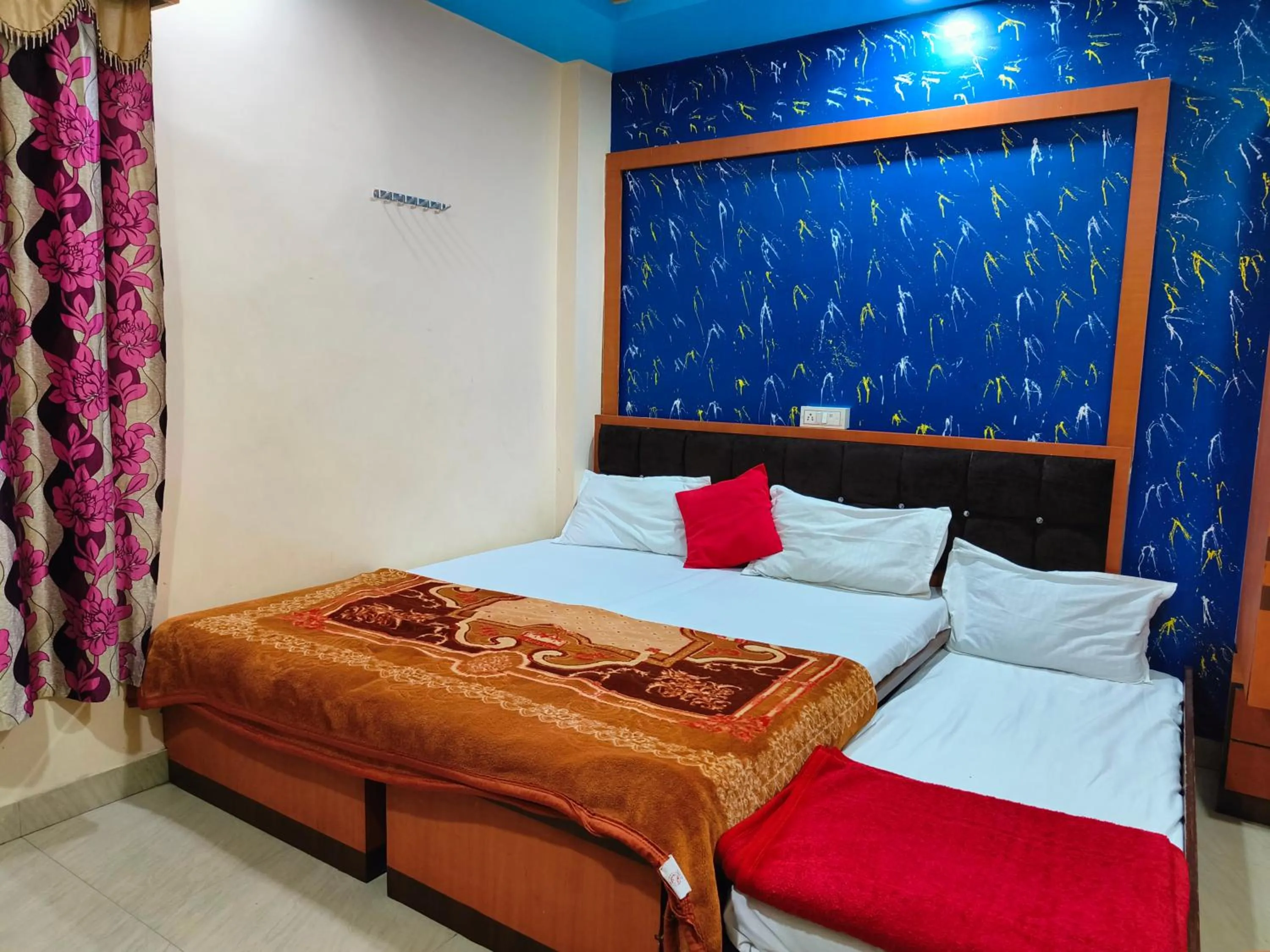 Bed in Hotel HM International