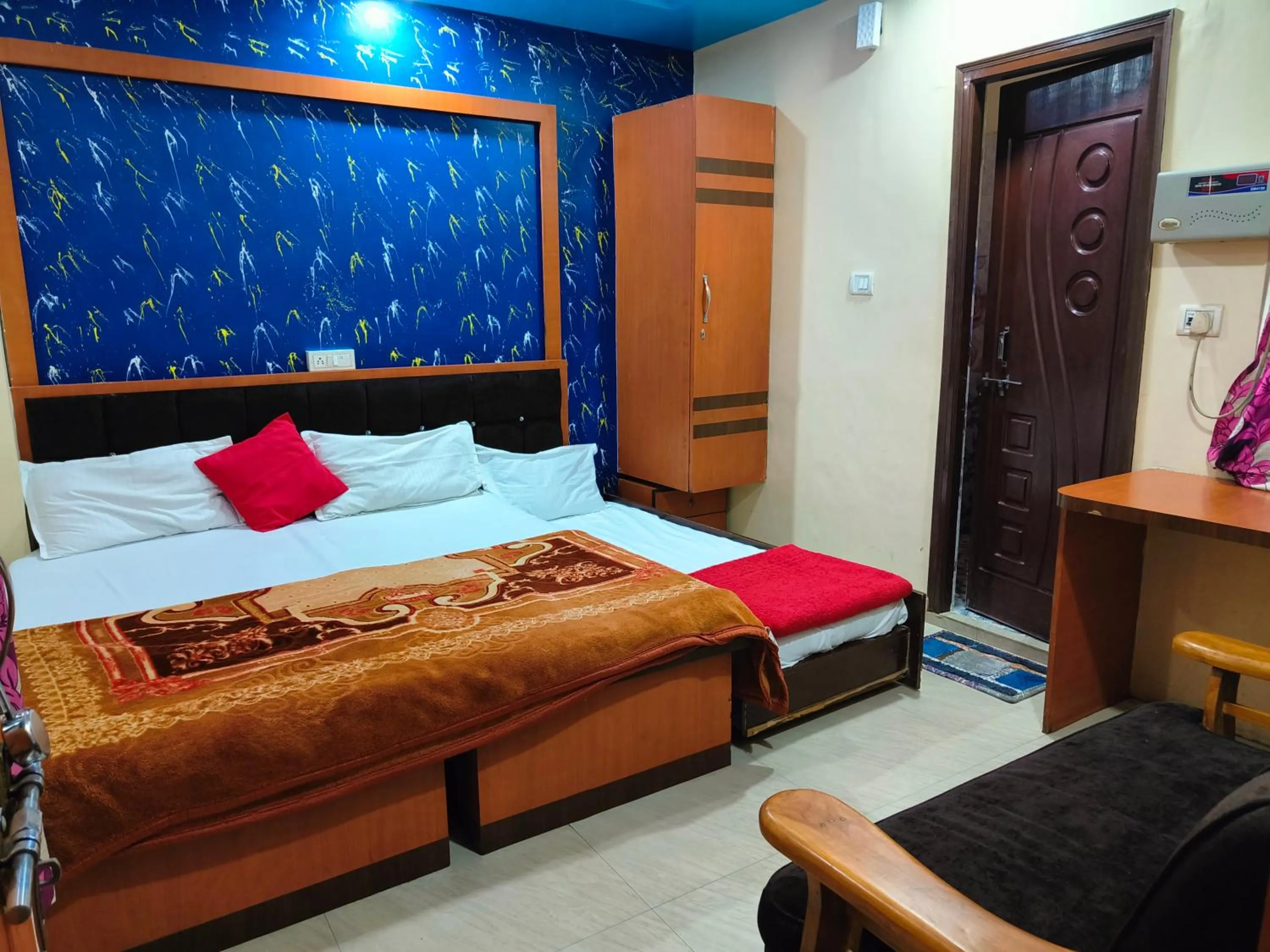 Bed in Hotel HM International