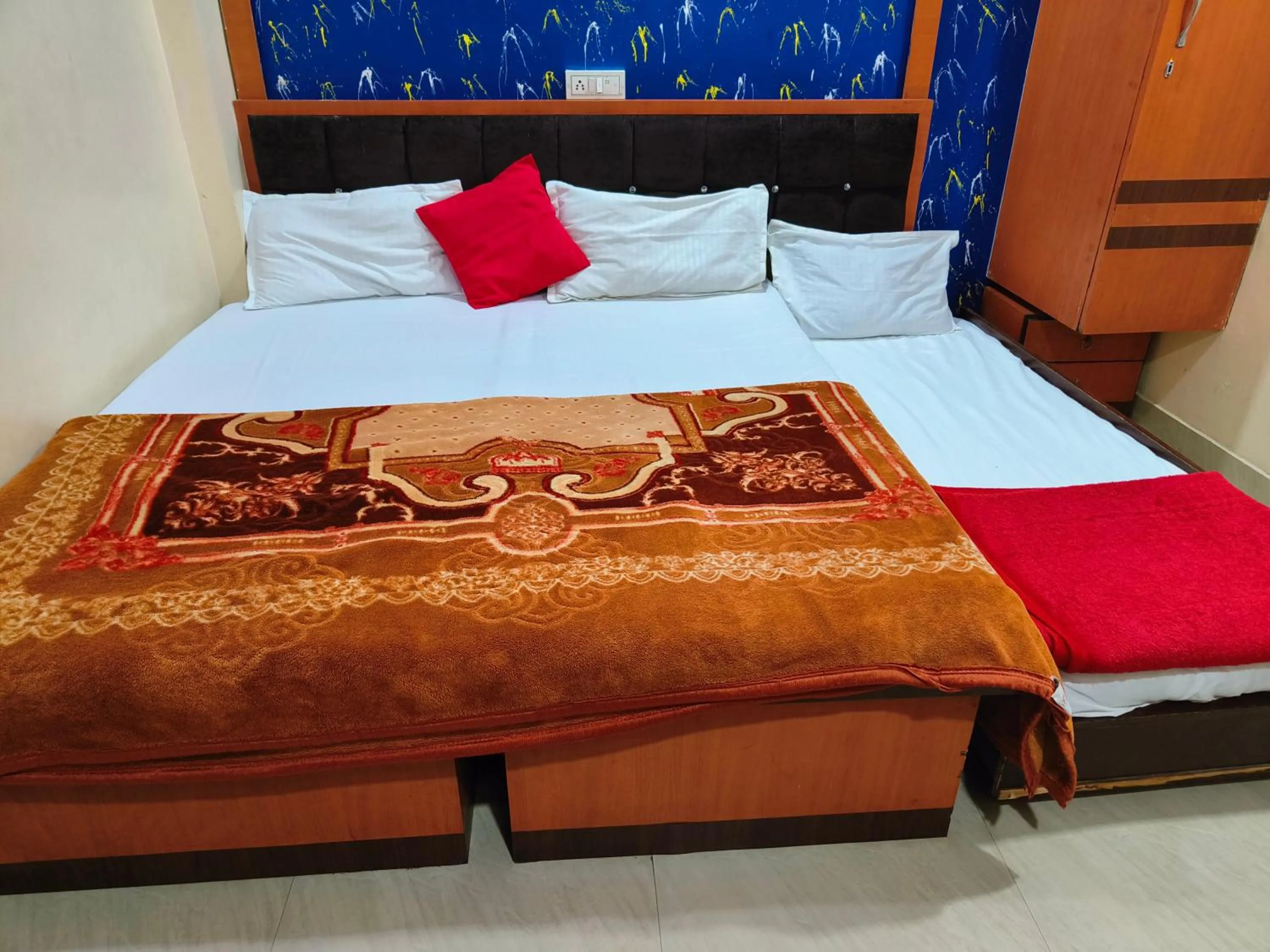 Bed in Hotel HM International