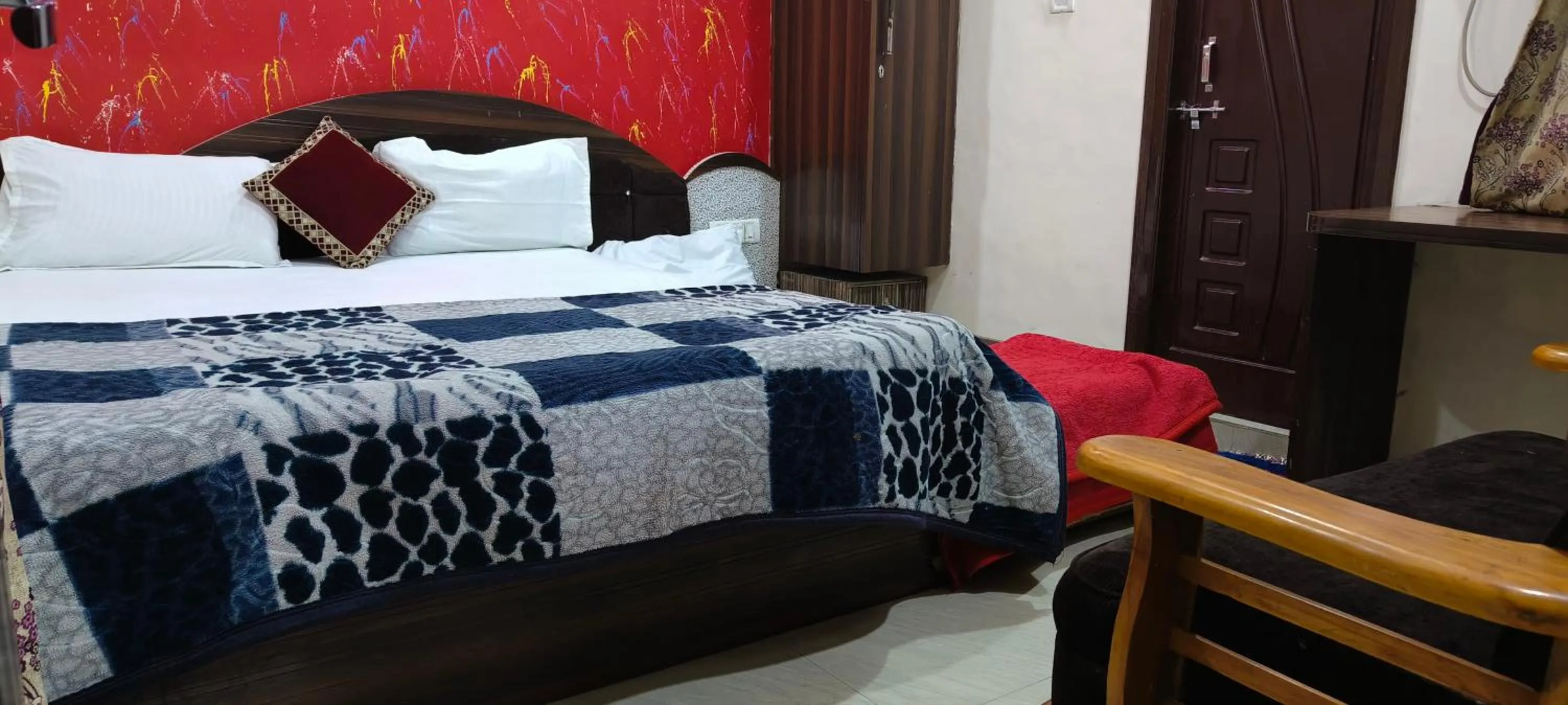 Bed in Hotel HM International