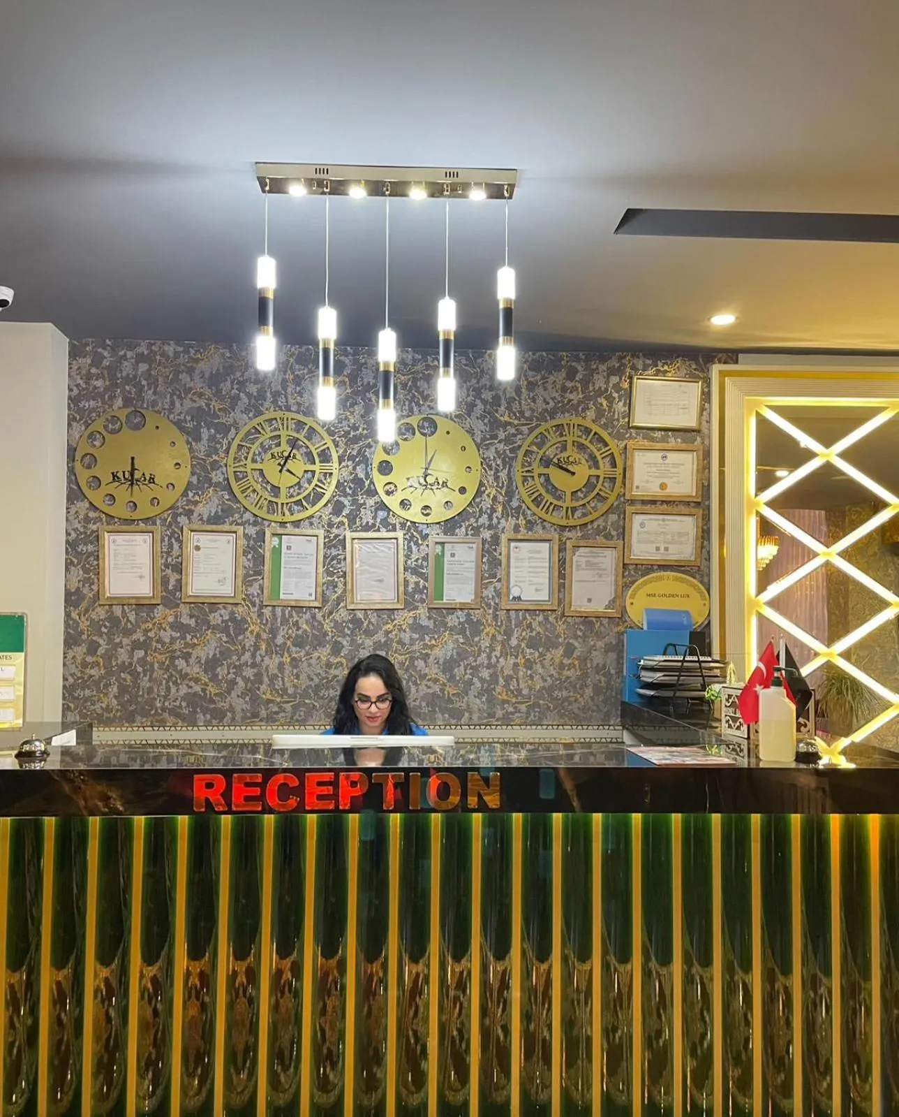 Lobby or reception in Golden Lux Hotel Antalya