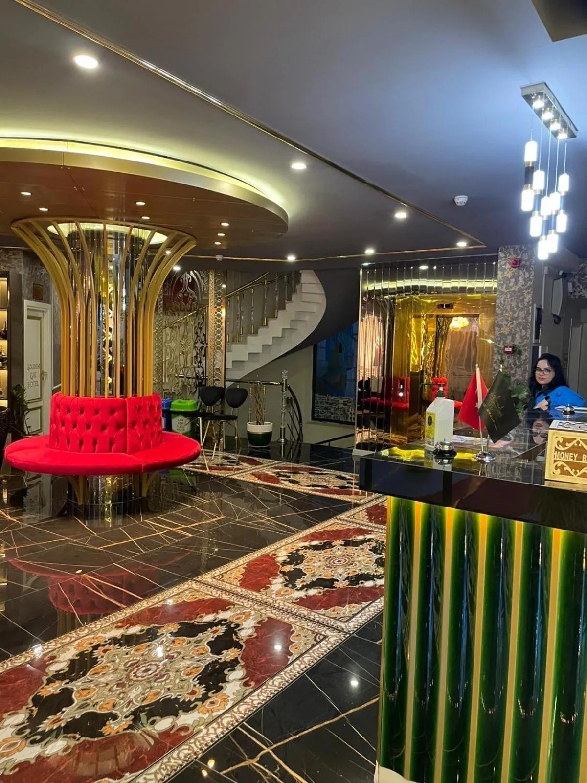 Lobby or reception in Golden Lux Hotel Antalya