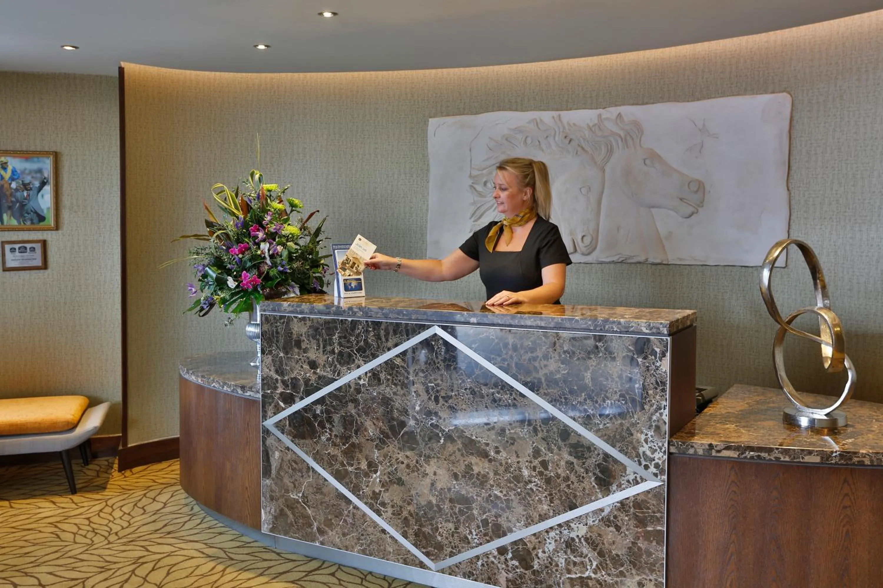 Staff in Best Western Heath Court Hotel