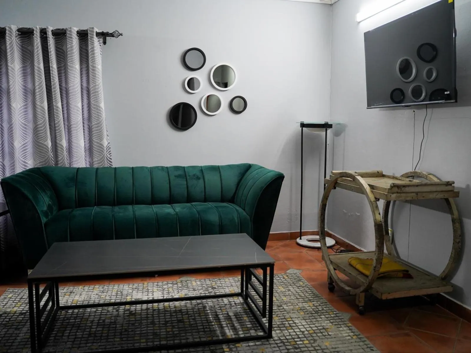 Living room in Aqua Guest House