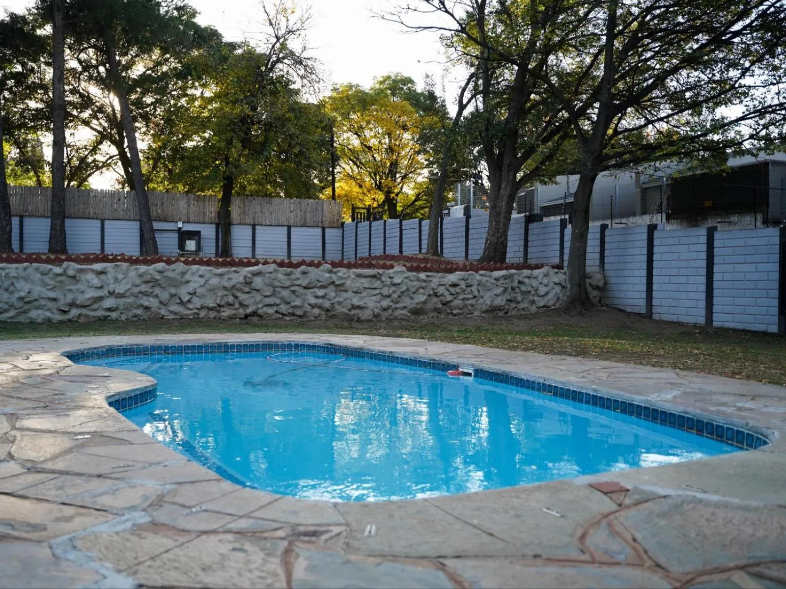 Swimming pool in Aqua Guest House