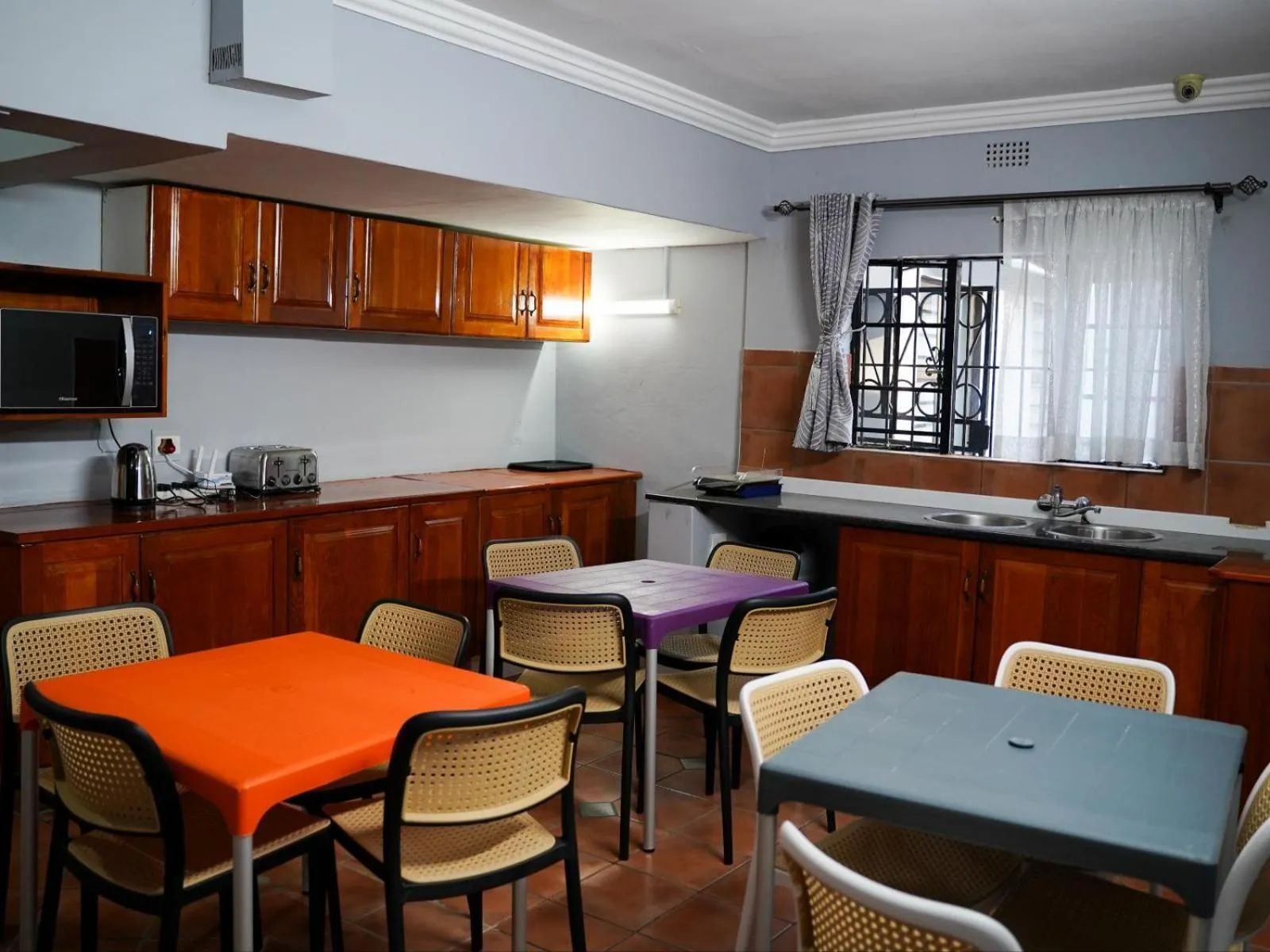 Dining area in Aqua Guest House