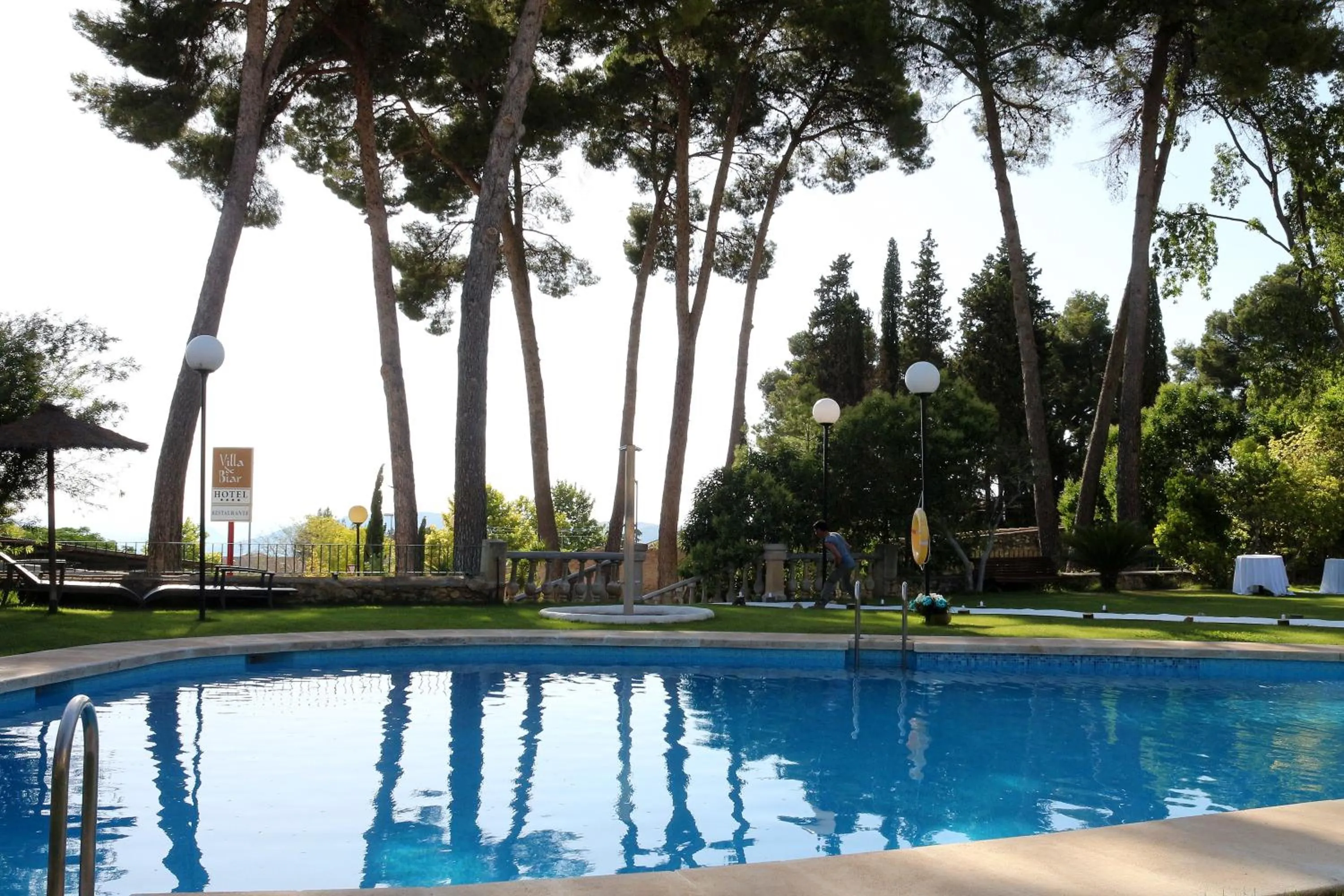 Swimming pool in Hotel Villa de Biar
