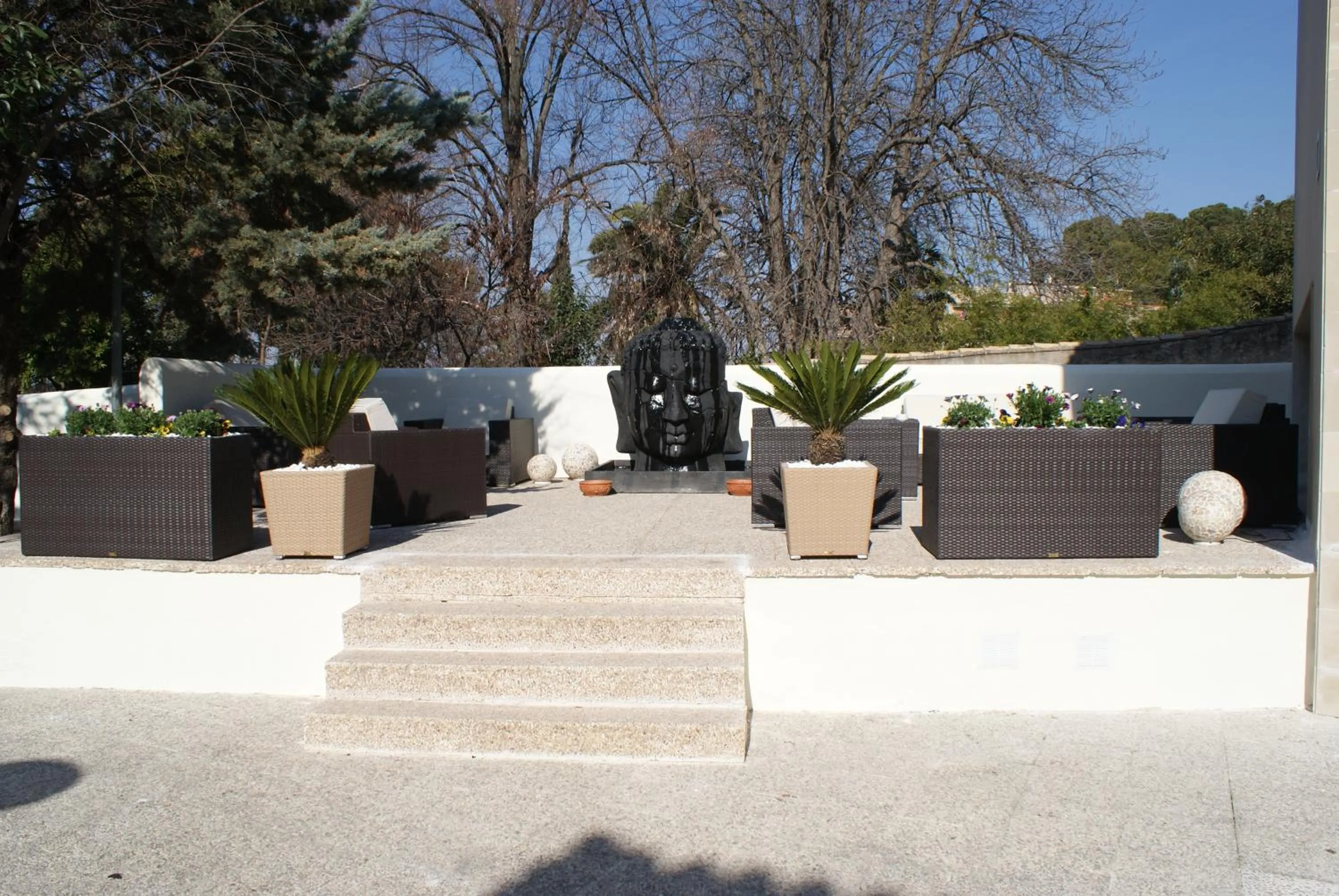 Garden in Hotel Villa de Biar