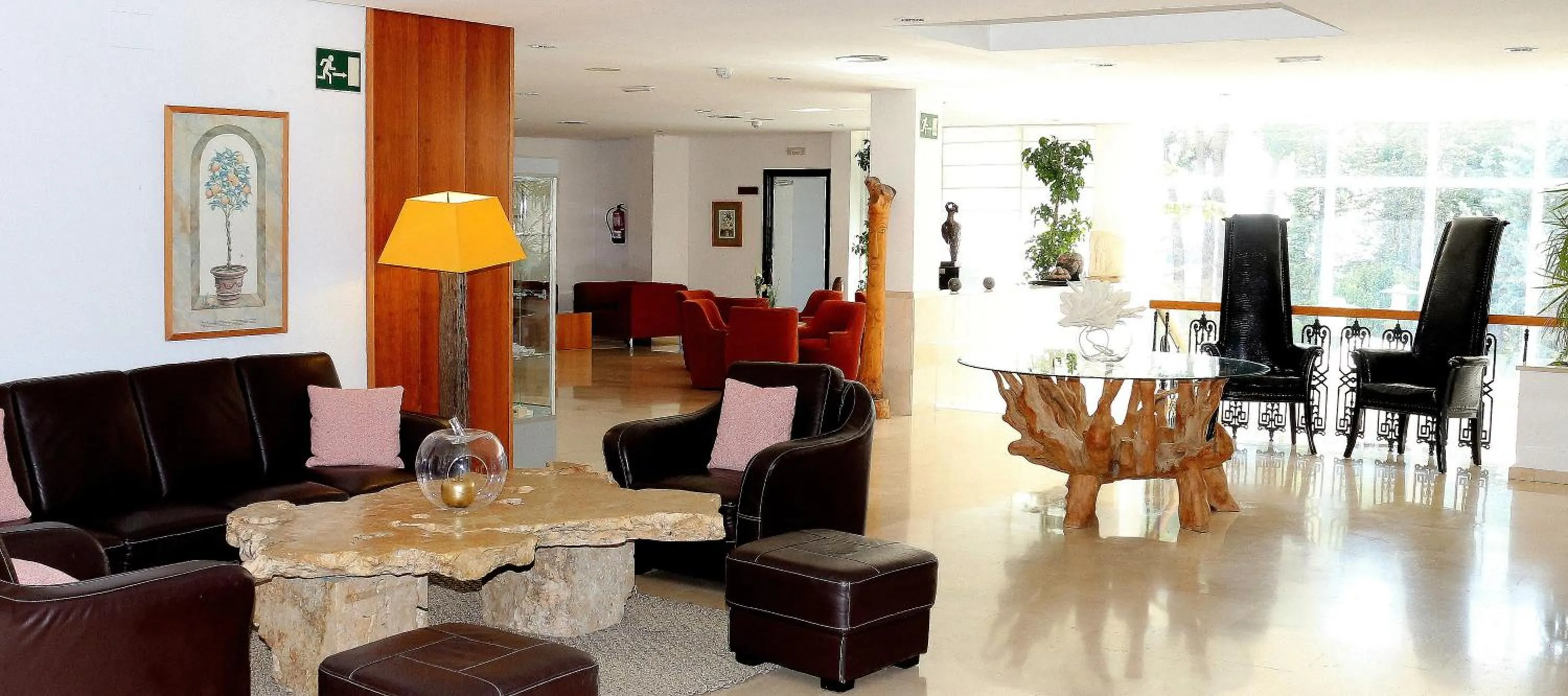 Lobby or reception in Hotel Villa de Biar