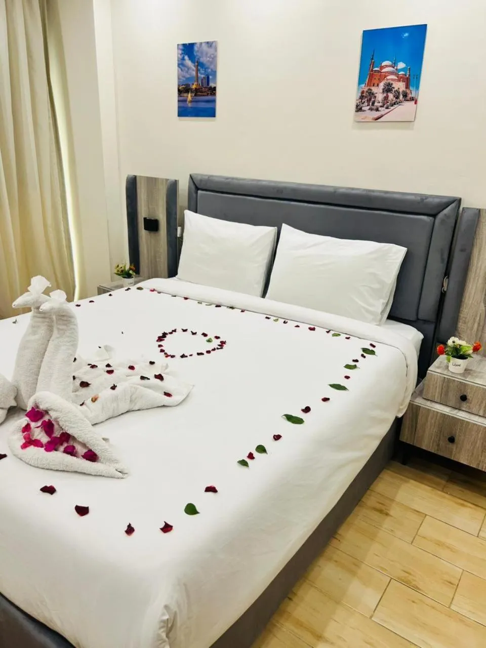 Economy Single Room in Flower Pyramids Inn