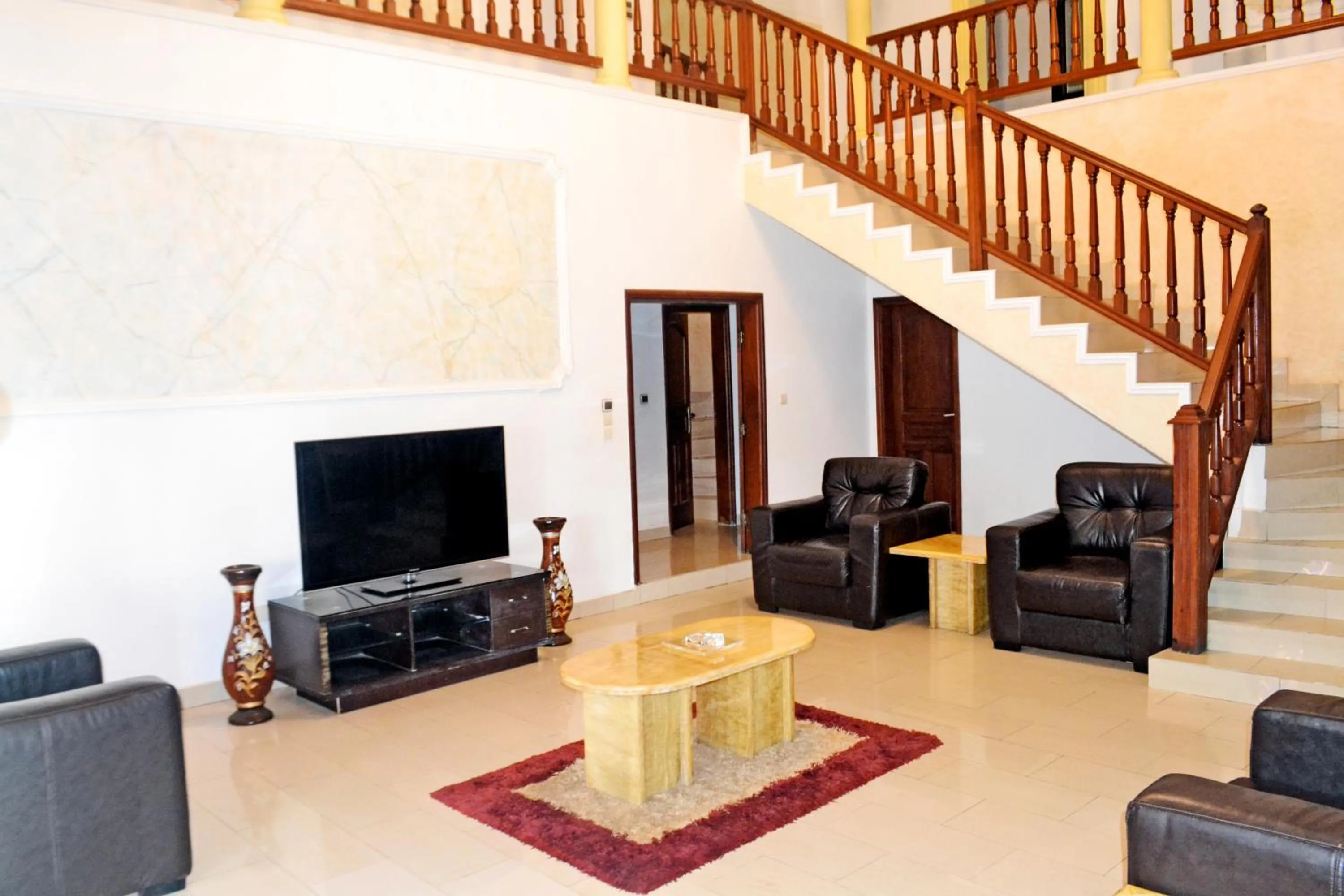 Seating area in Beach Sand Hotel & Resort, Cotonou