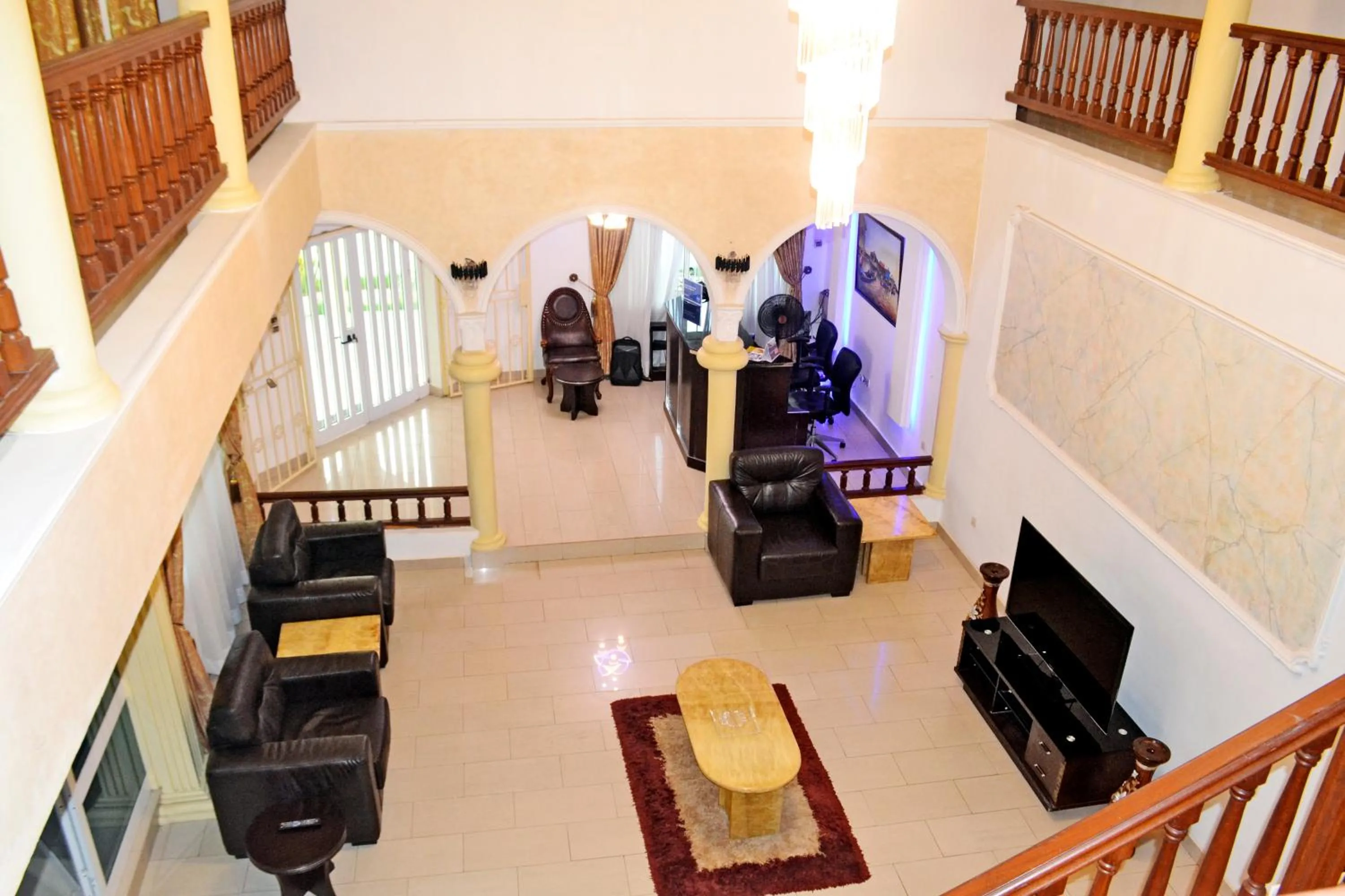 Seating area in Beach Sand Hotel & Resort, Cotonou