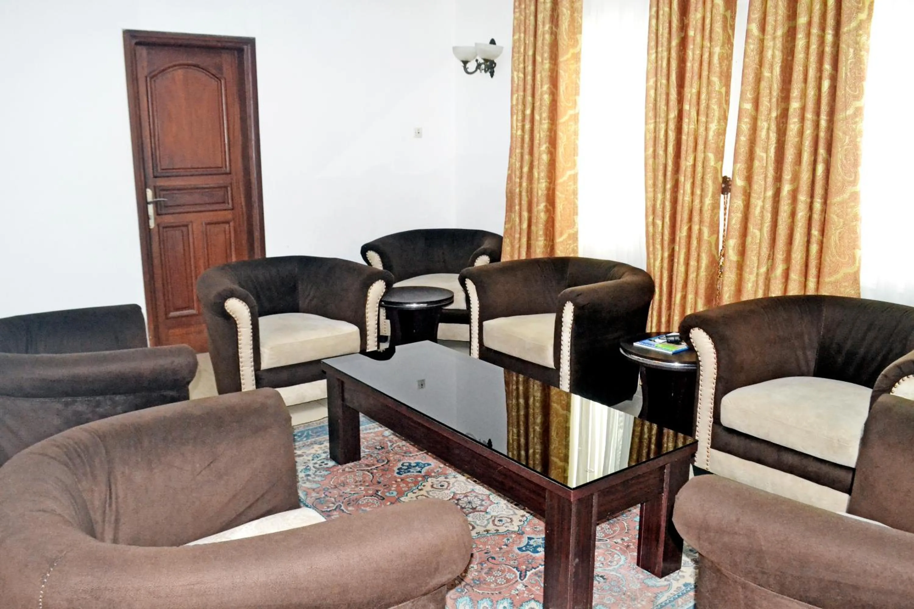 Seating area in Beach Sand Hotel & Resort, Cotonou