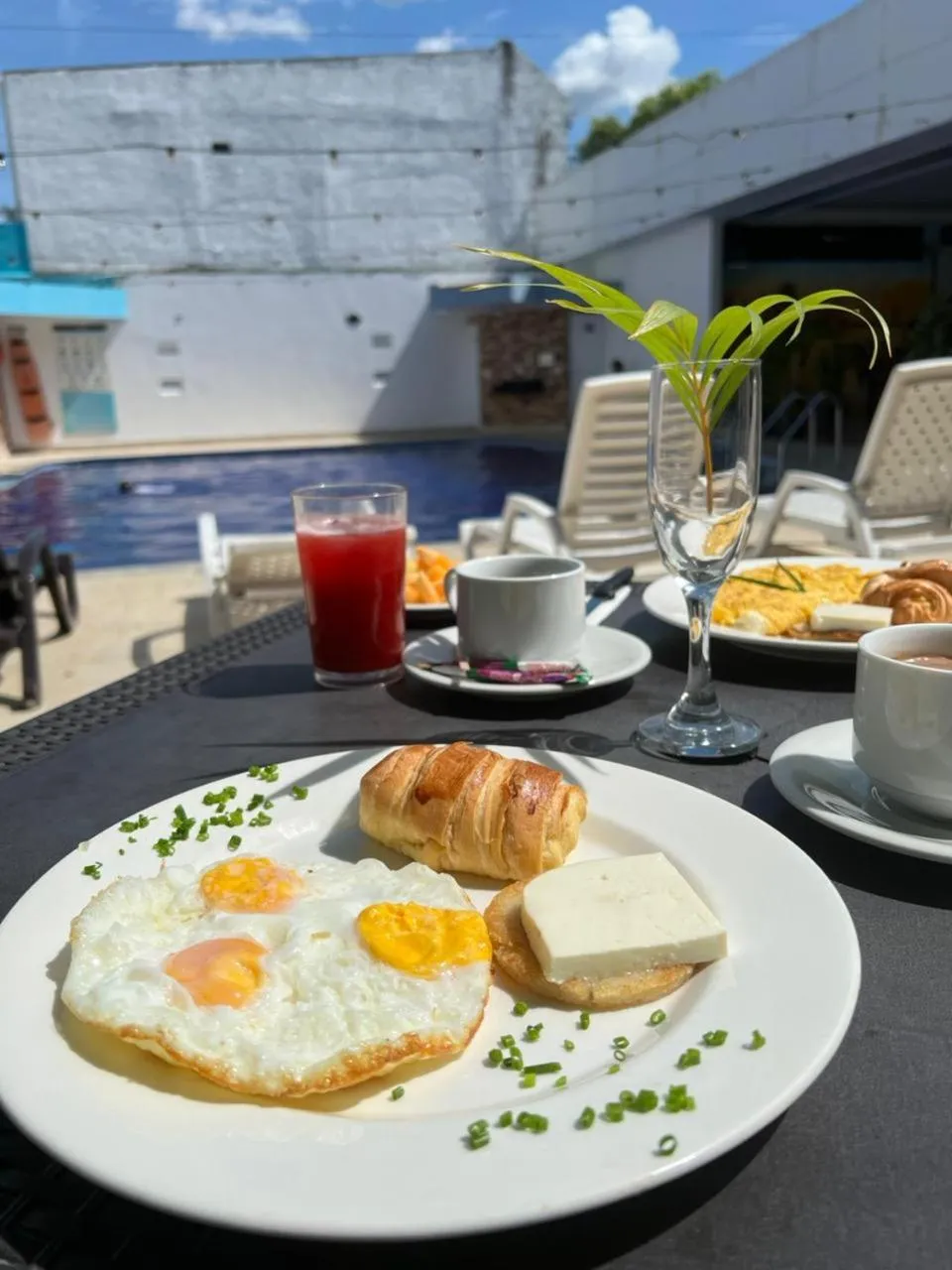 Breakfast in Hotel deluxe oasis de la colina boutique