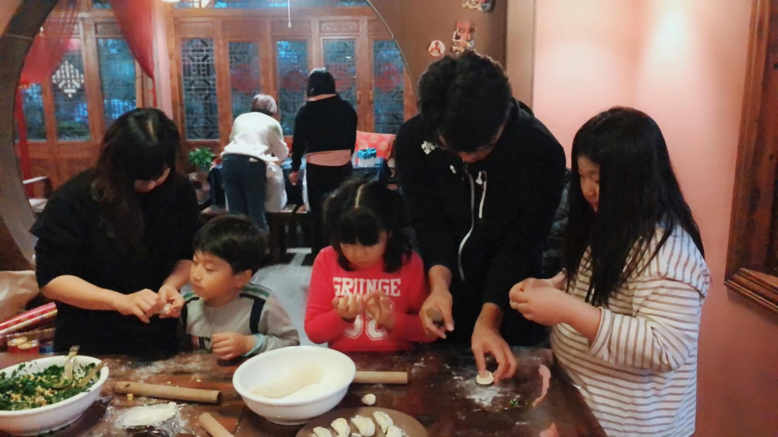 People in Yangshuo Mountain Nest Boutique Hotel