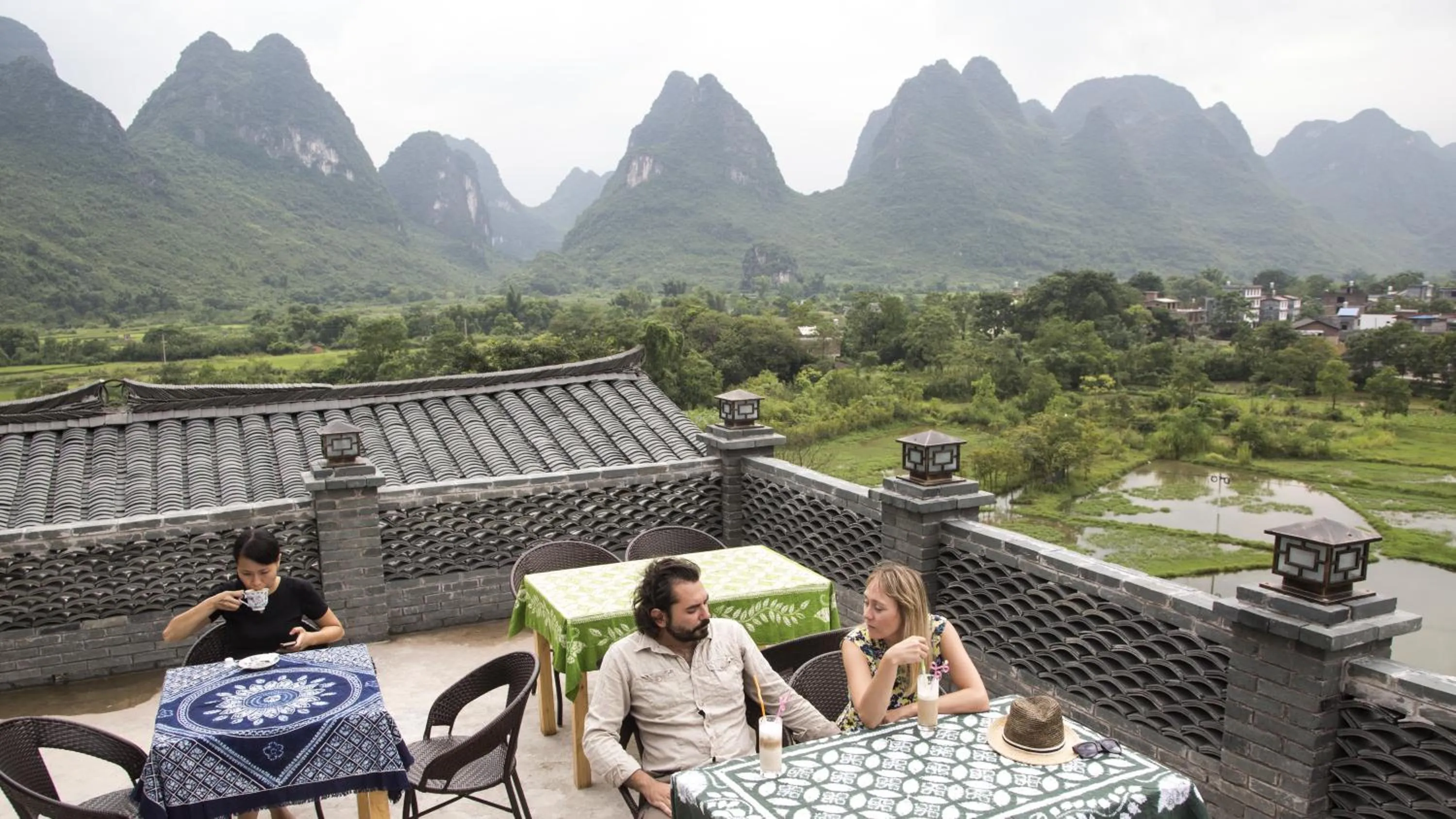 Restaurant/places to eat in Yangshuo Mountain Nest Boutique Hotel