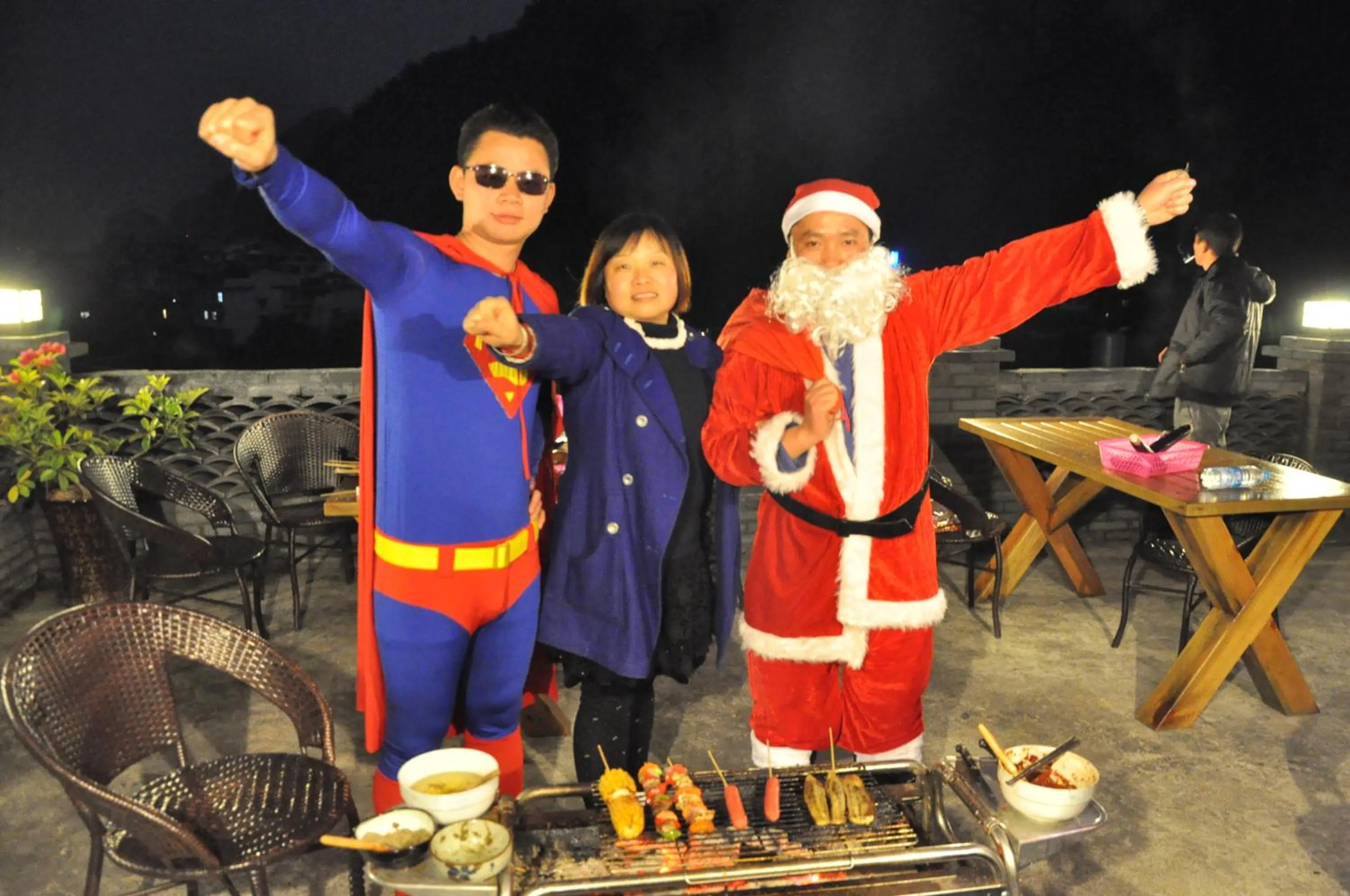 Staff in Yangshuo Mountain Nest Boutique Hotel