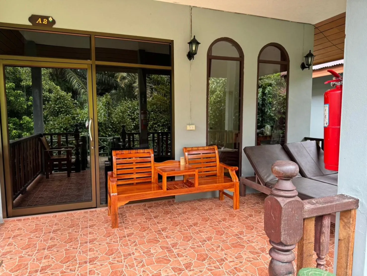 Property building in Khao Sok Jungle Huts Resort