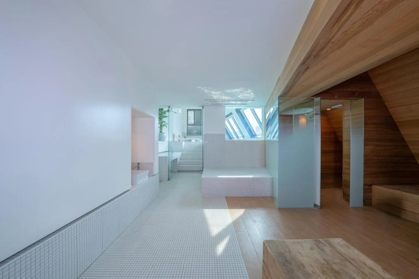 Living room in Gangnam Boutique Hotel Sohsul