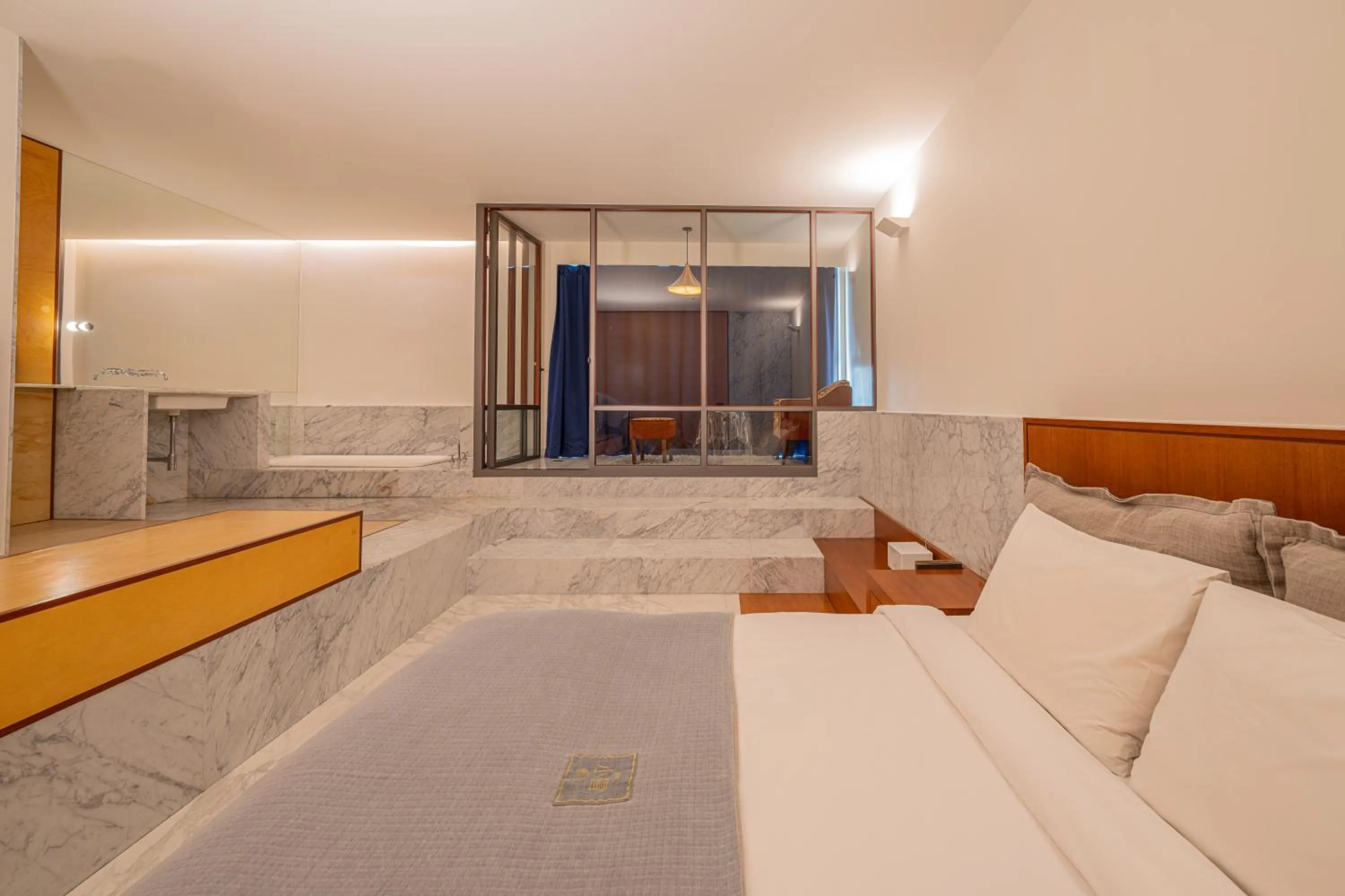 Bed in Gangnam Boutique Hotel Sohsul