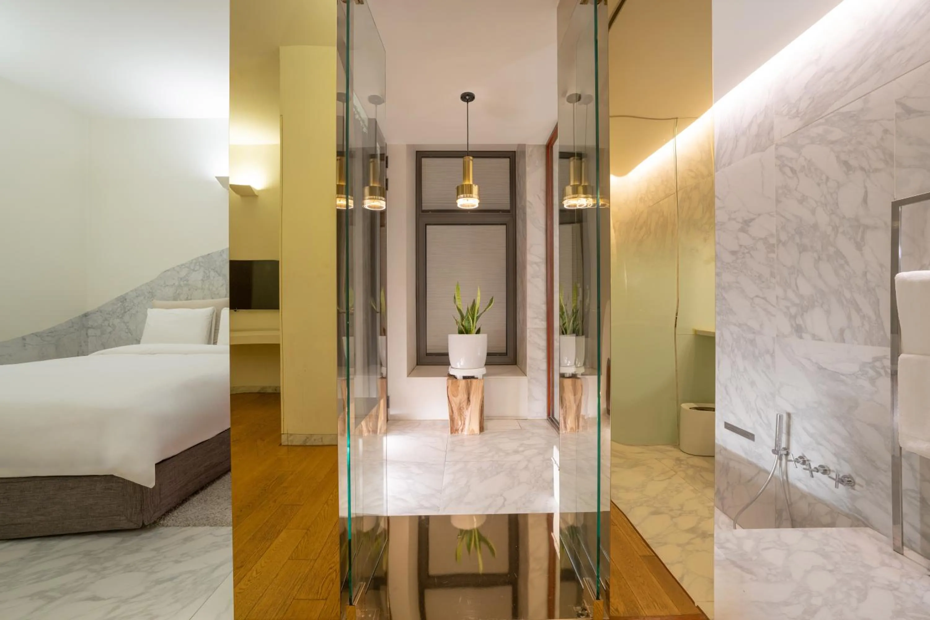 Bed in Gangnam Boutique Hotel Sohsul