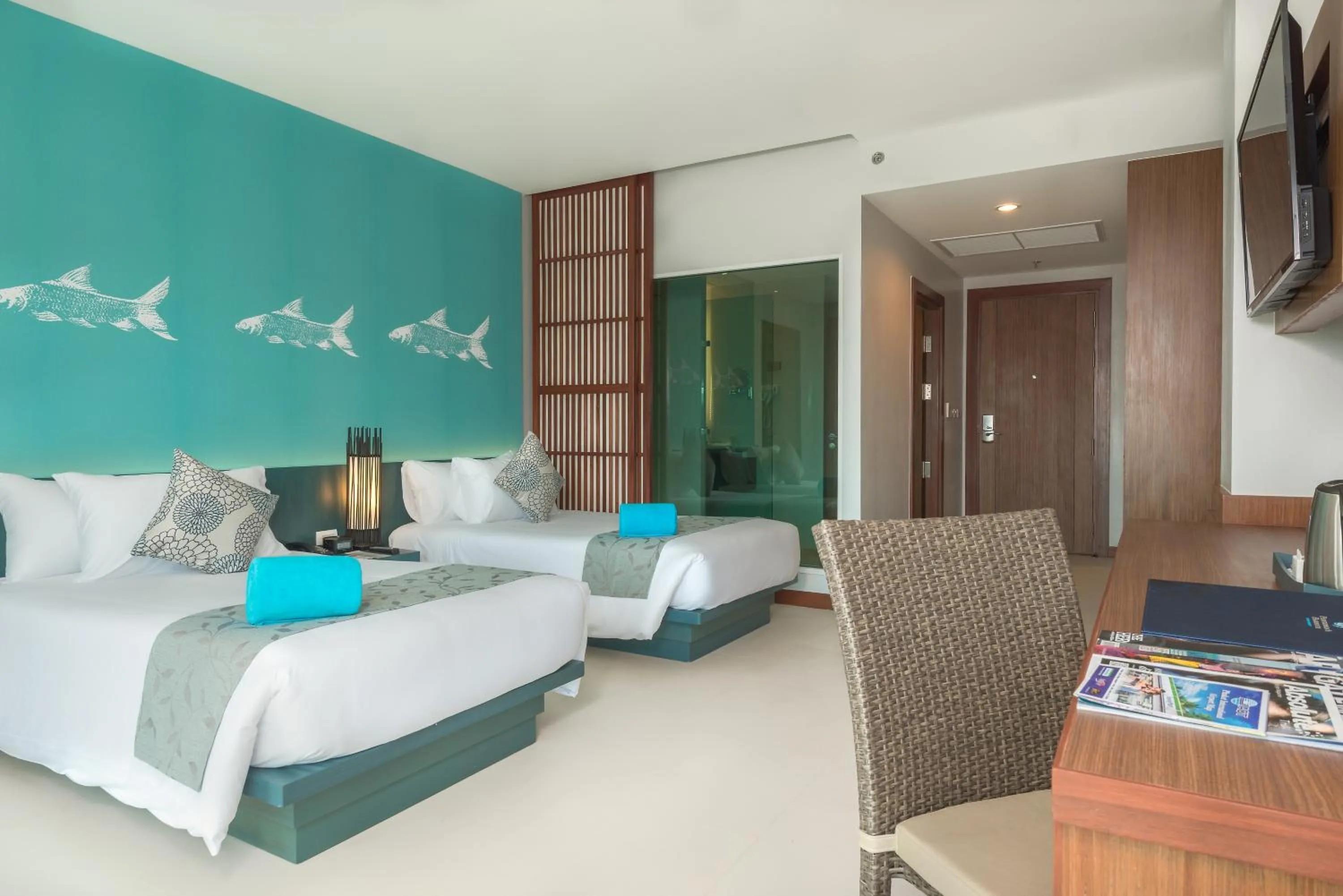 Bed in Fishermens Harbour Urban Resort - SHA Extra Plus
