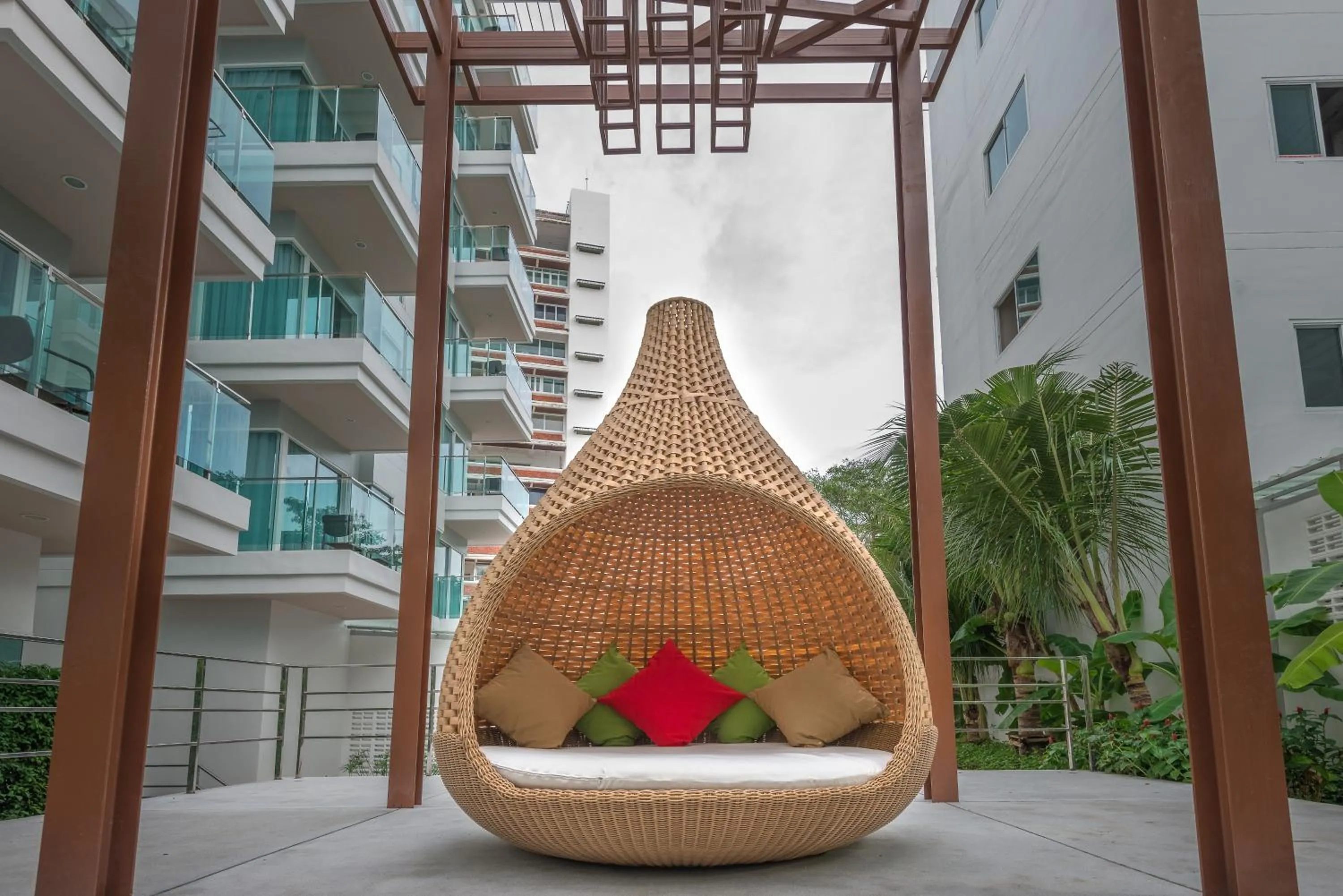 Balcony/Terrace in Fishermens Harbour Urban Resort - SHA Extra Plus