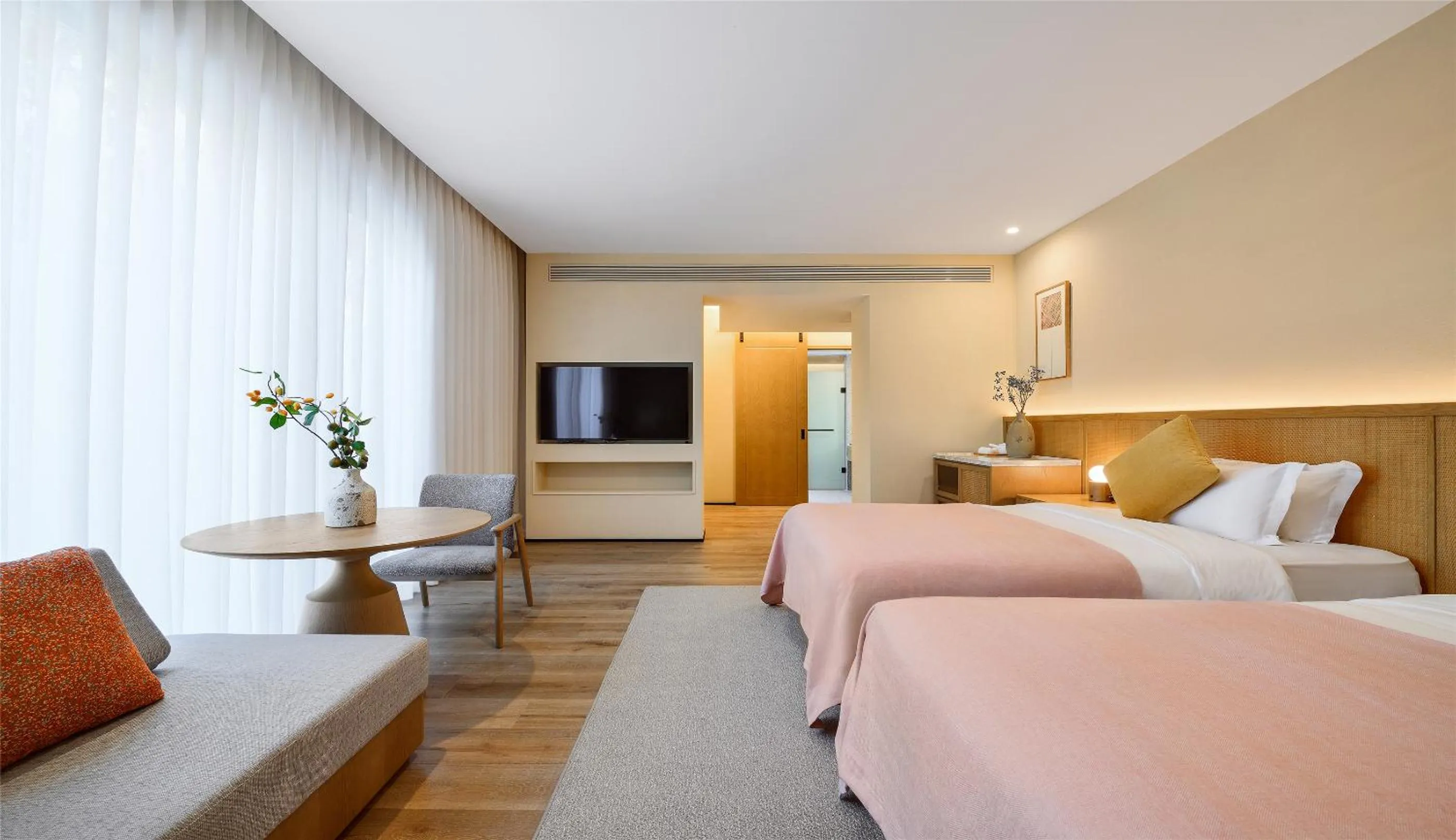 TV and multimedia in Blossom House Suzhou