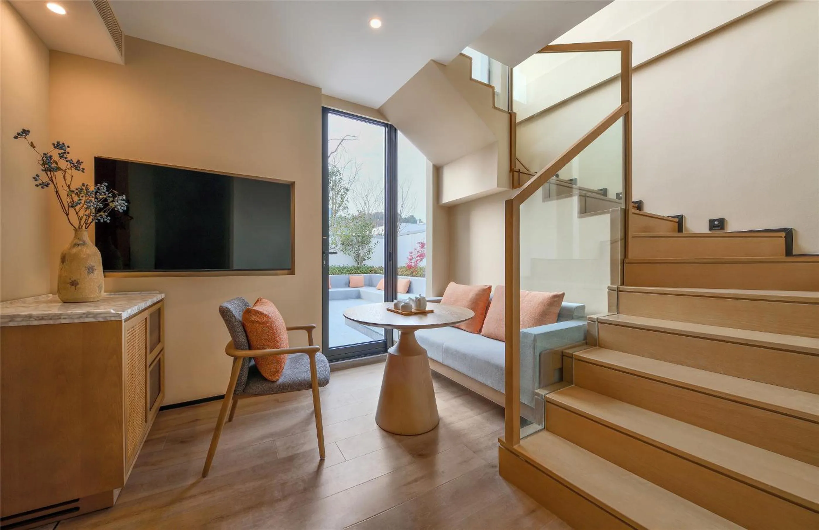 TV and multimedia in Blossom House Suzhou