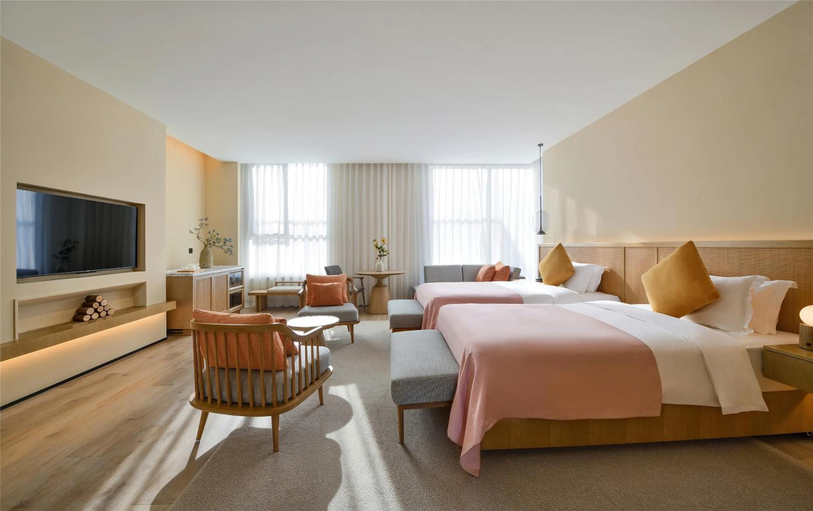 Bed in Blossom House Suzhou