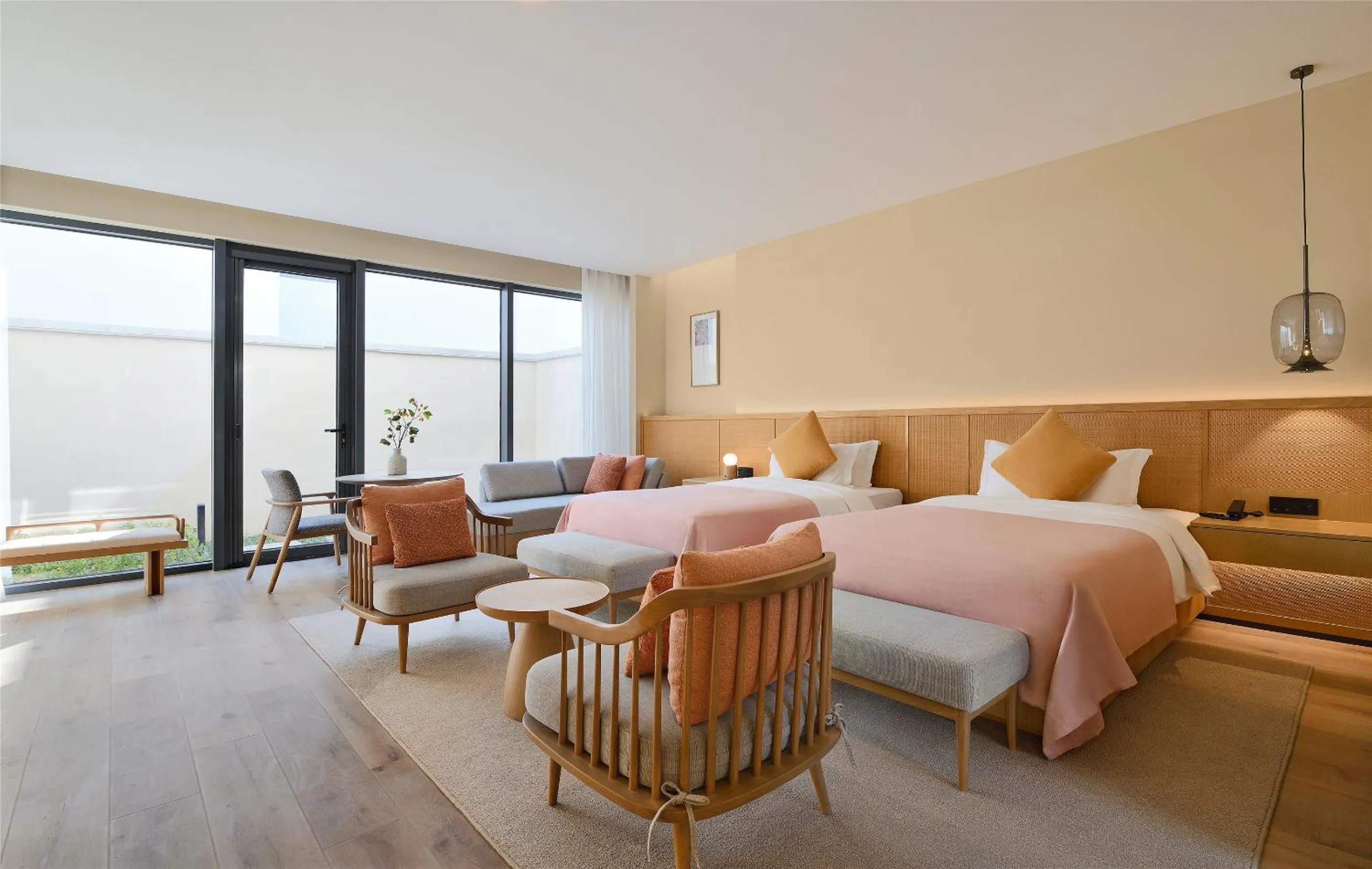 Photo of the whole room in Blossom House Suzhou